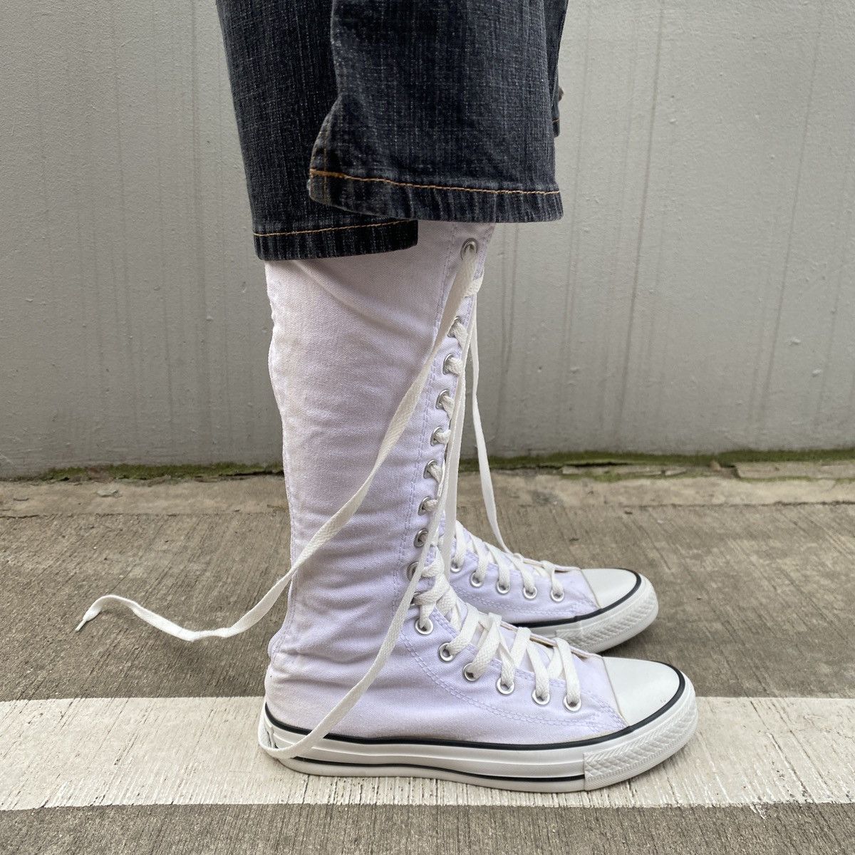 Converse AvantGarde Y2K Converse High Sneakers Size US 8 / IT 38 - 2 Thumbnail