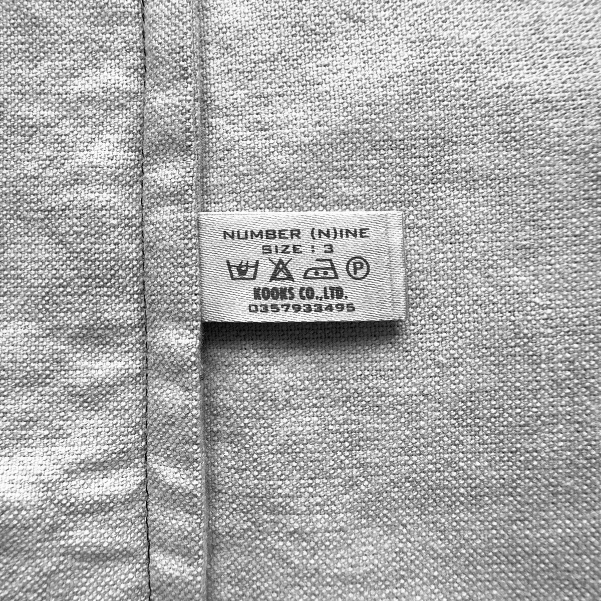 Number (N)ine AW02 “Nowhere Man” Western Flannel Shirt Size US L / EU 52-54 / 3 - 6 Thumbnail