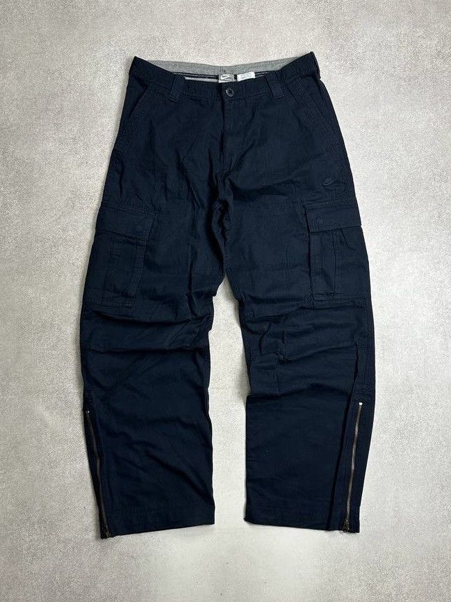 Nike Nike Vintage Cargo Military Brown Pants 33 Size US 33 - 1 Thumbnail