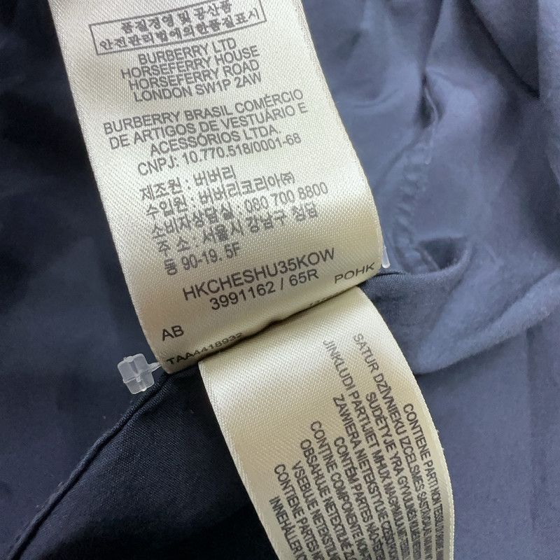 Burberry Burberry Black Long Sleeve Cotton Shirt 0079 Size US M / EU 48-50 / 2 - 1 Thumbnail