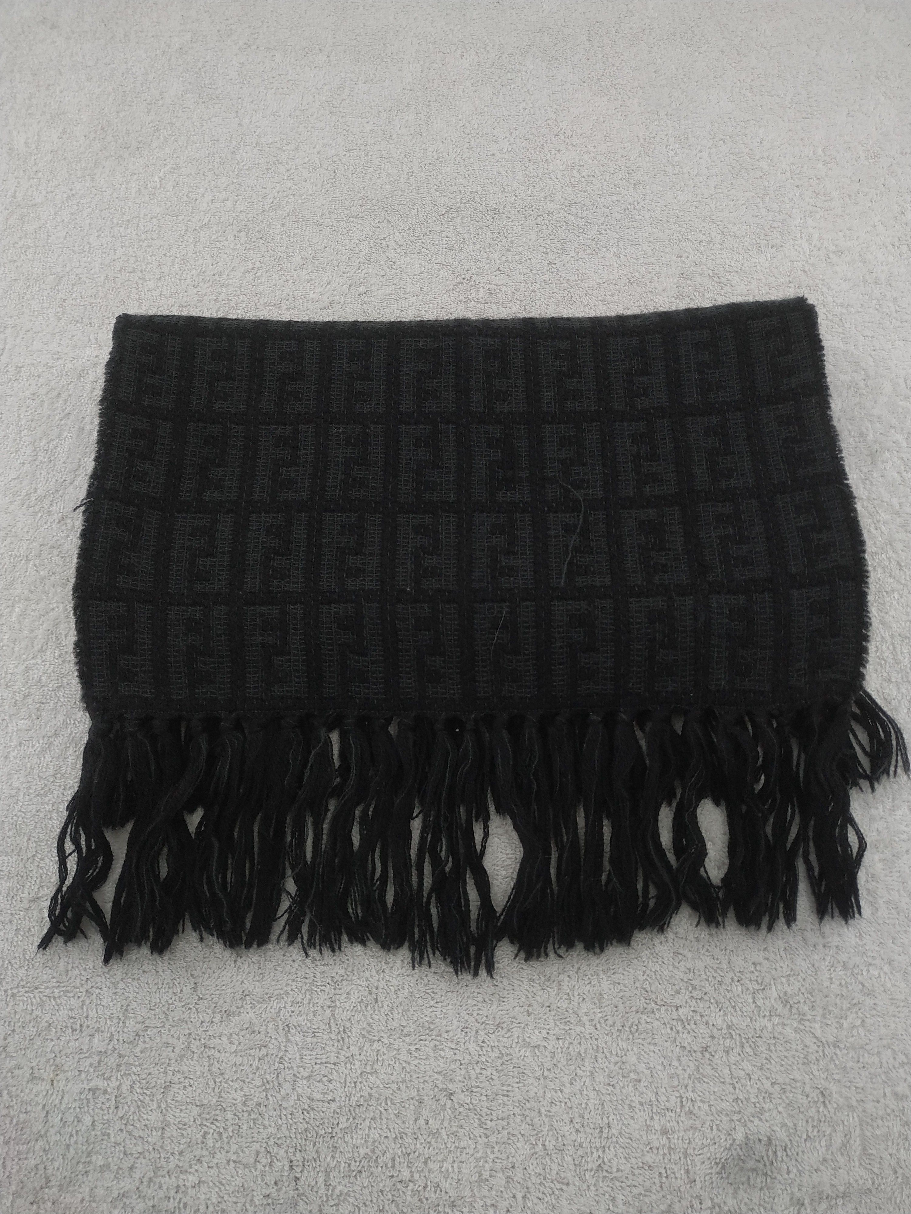Fendi Vintage Fendi Wool Scarf/Muffler/Neckwear MF105 Size ONE SIZE - 3 Thumbnail