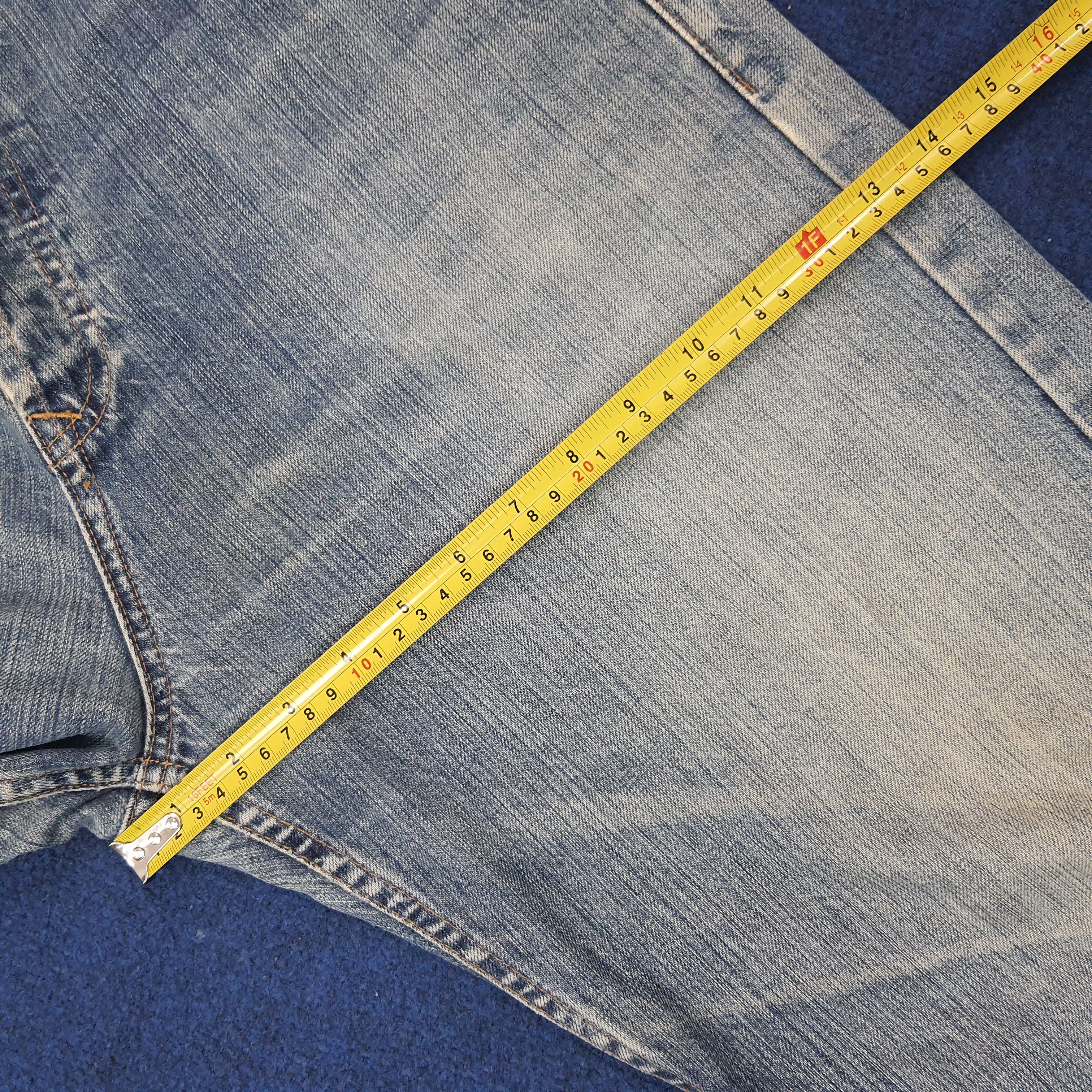 Stussy Vintage Stussy Authentic Workgear Custom Logo Jeans C228N11 Size US 35 - 14 Thumbnail