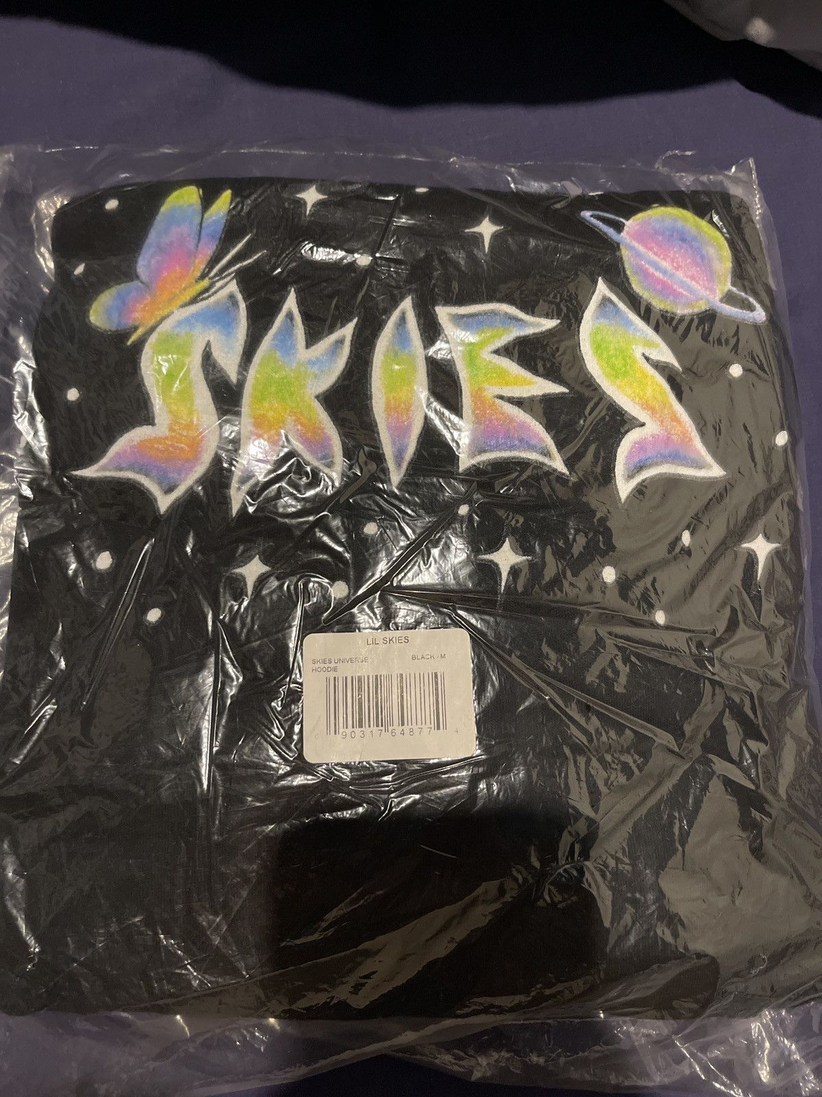 Other Lil Skies Black Butterfly Hoodie Size US M / EU 48-50 / 2 - 1 Preview