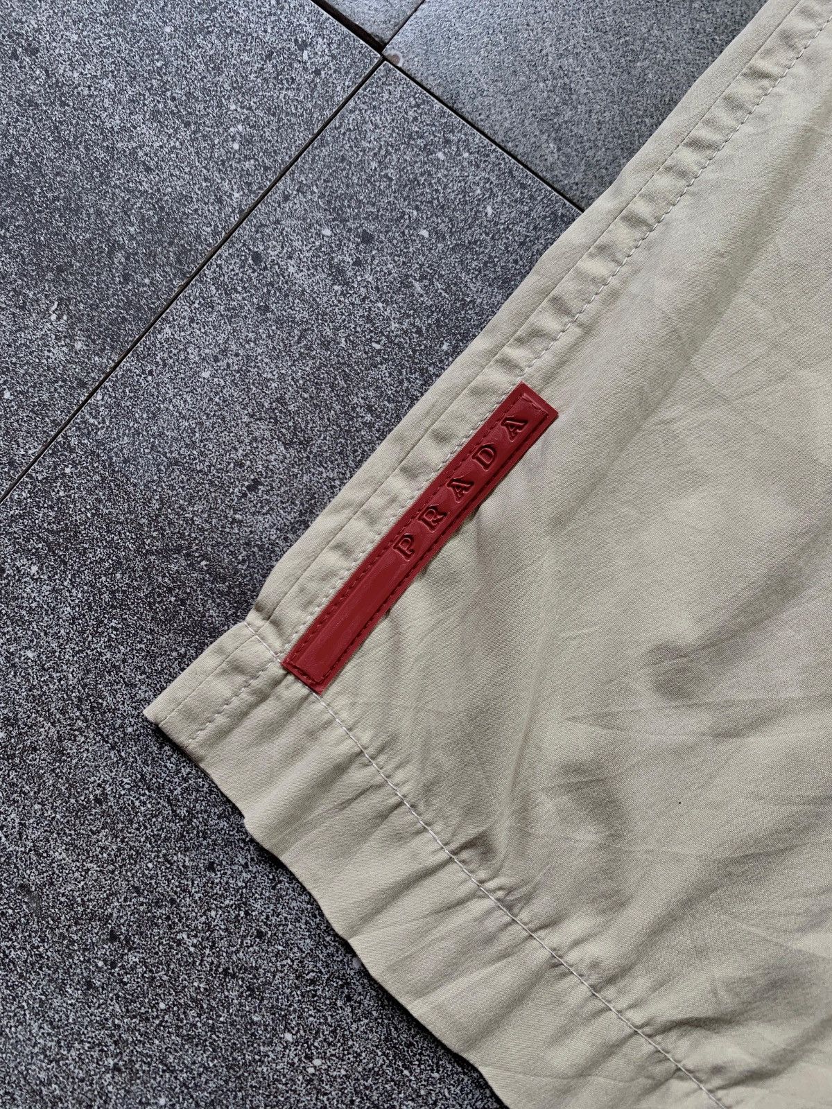 Prada FREE TAX! 2000s Red Tab Easy Pants Size US 30 / EU 46 - 9 Thumbnail