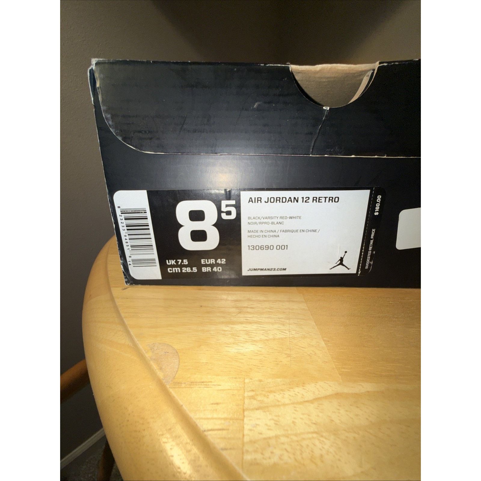 Jordan Brand Size 8.5 - Jordan 12 Retro Playoff OG BOX LIGHTLY USED Size US 8.5 / EU 41-42 - 11 Thumbnail