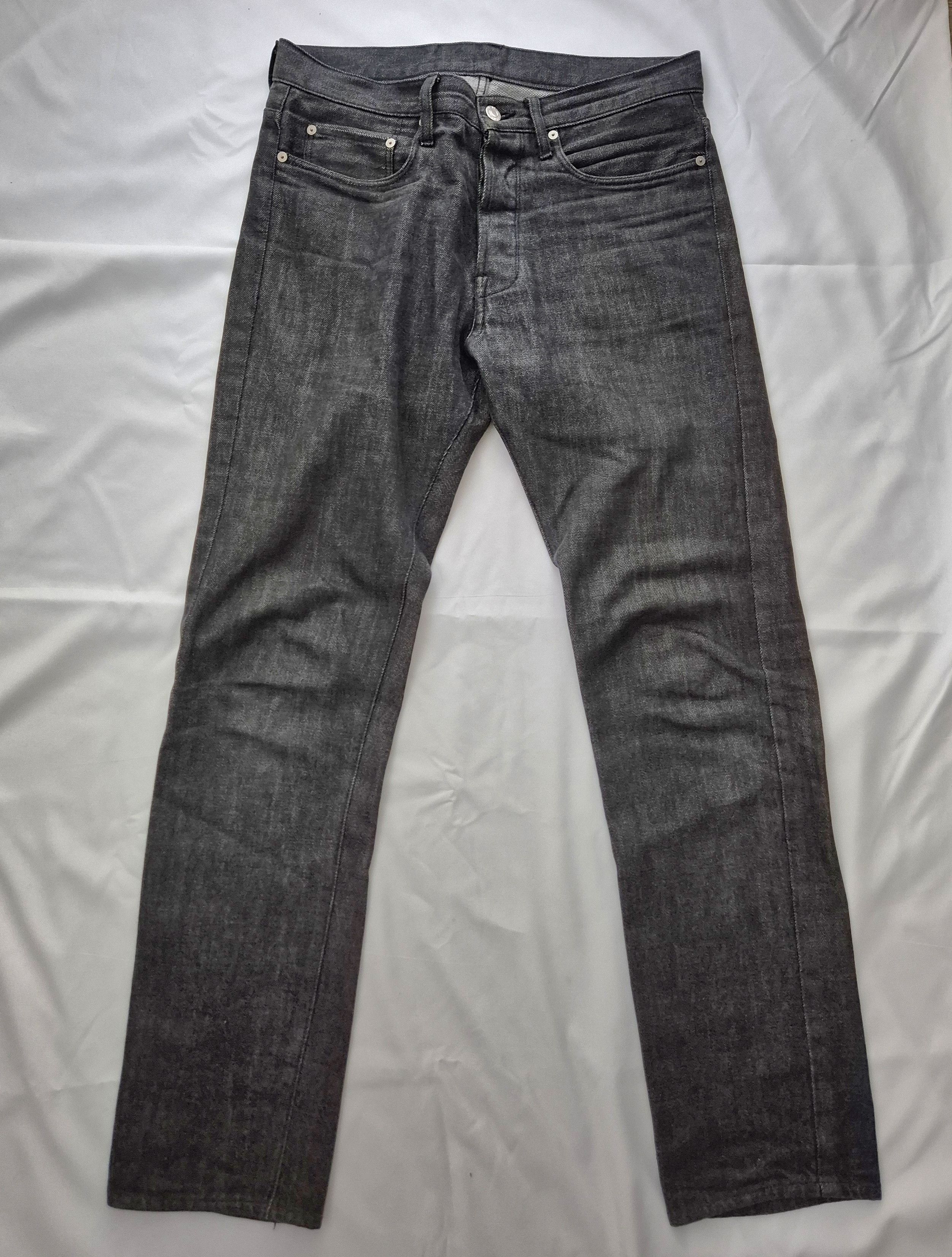 パンツ 03ss Helmut Lang RUBBER TIRE PRINT 30 Helmut Lang SS03 Rubber Tire Print Denim - Ākaibu Store