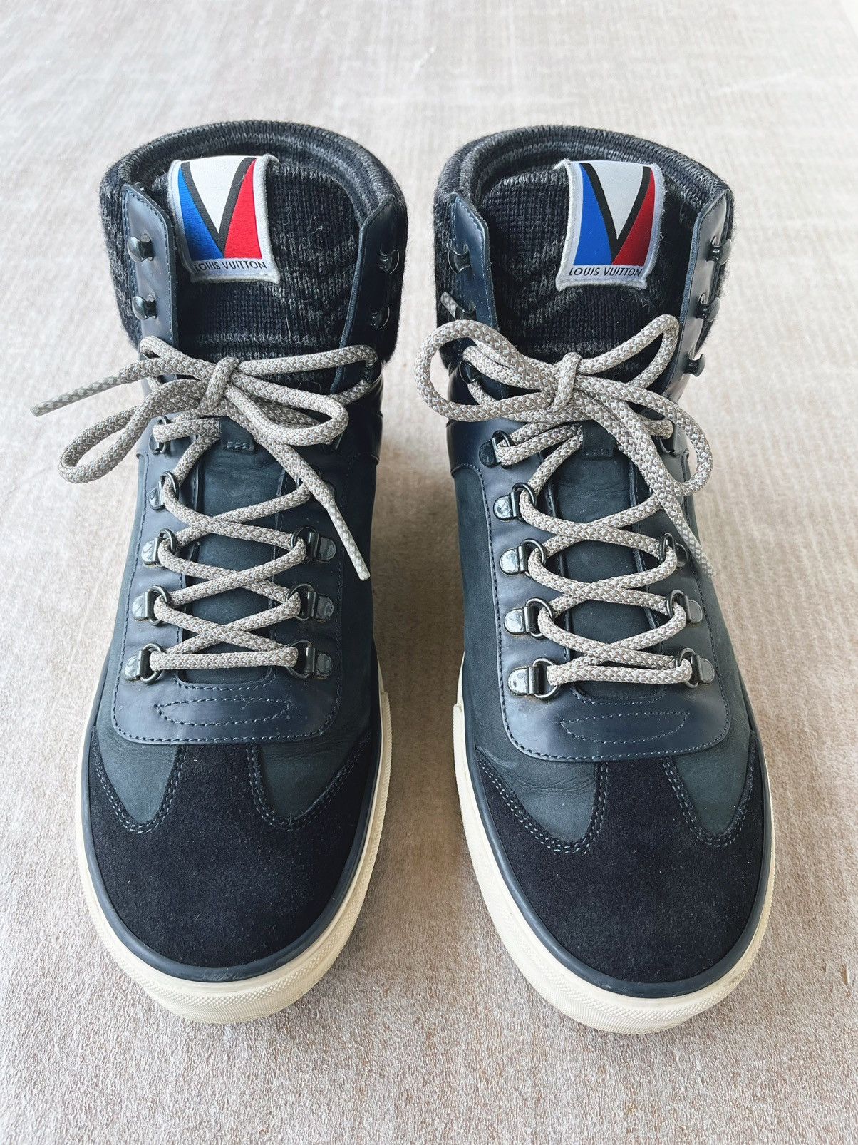 Louis Vuitton high-top sneakers