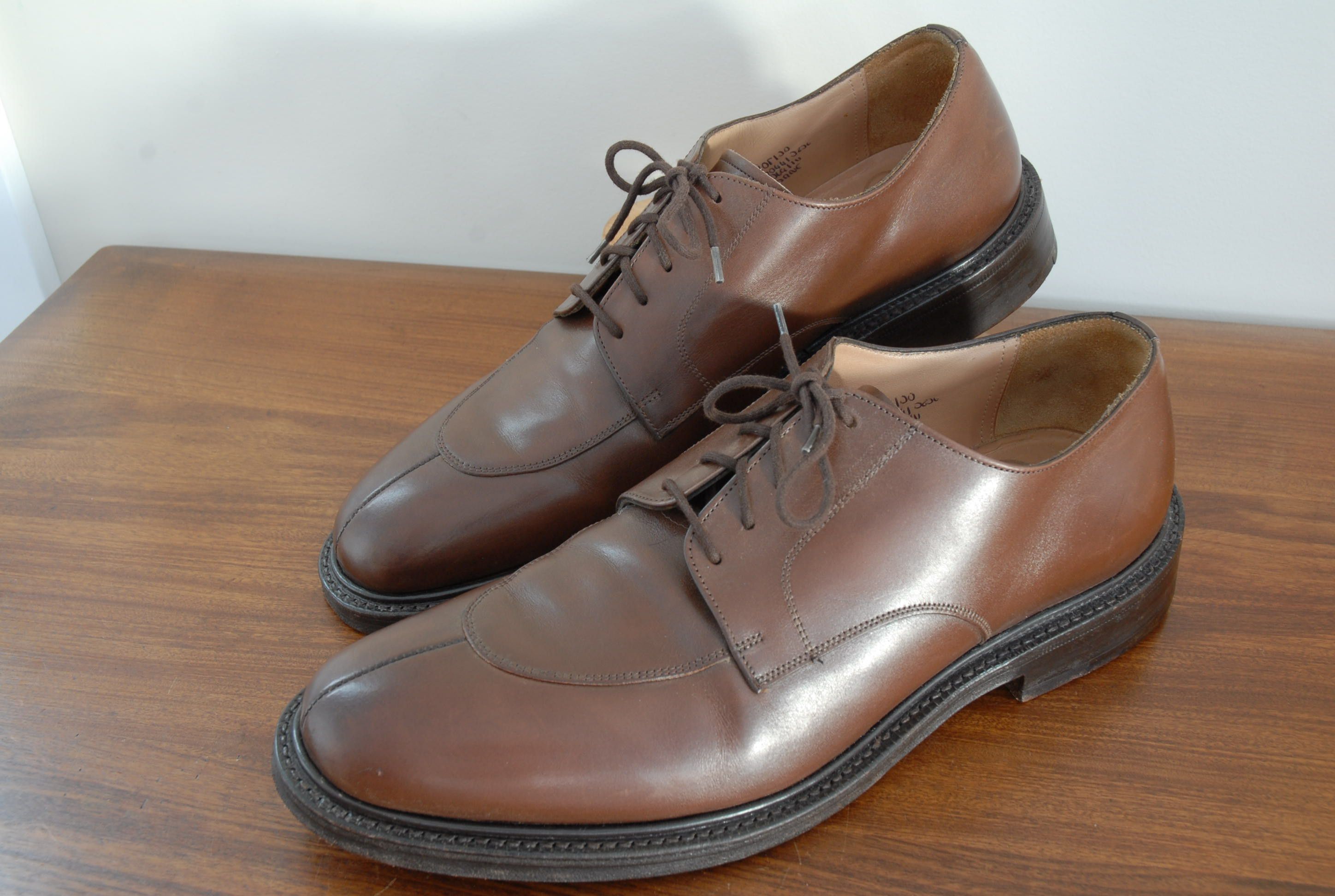 Church's Custom Grade Carne brown calf split toe derby Size US 10 / EU 43 - 2 Thumbnail