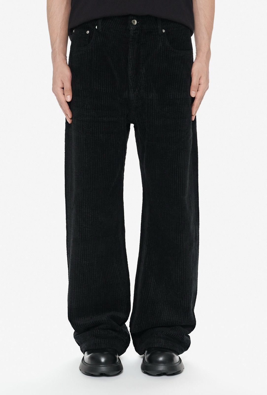 Rick Owens Drkshdw Last Size Rick Owens Drkshdw Five Pocket Cotton Pants Size US 34 / EU 50 - 1 Thumbnail