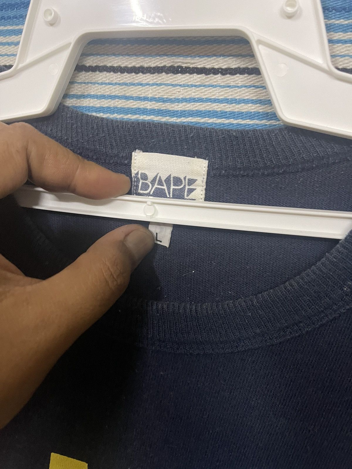 Bape × Nigo 2007 BAPE MULTI COLOR TEE Size US L / EU 52-54 / 3 - 7 Thumbnail