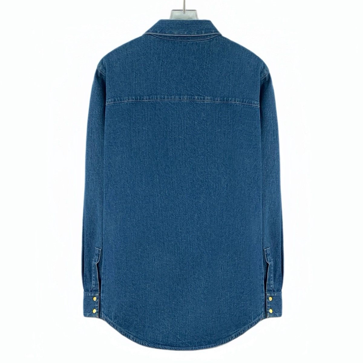 Gucci Gucci Striped Web Horsebit Long Sleeve Denim Shirt K26WX Size US S / EU 44-46 / 1 - 2 Thumbnail