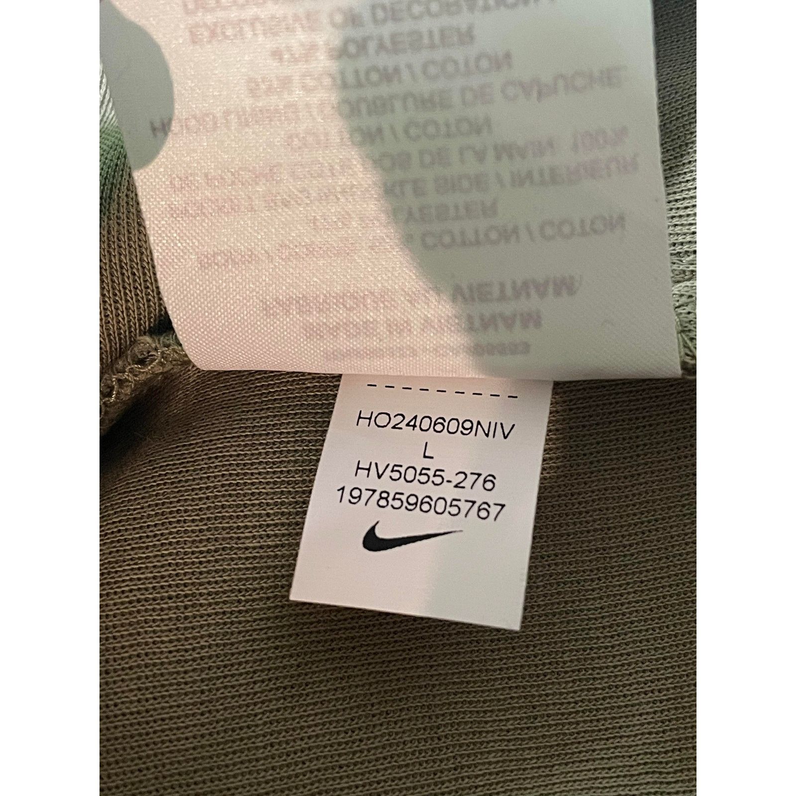Nike Nike Tech Green Digi Camo Zip Up Size US L / EU 52-54 / 3 - 3 Thumbnail