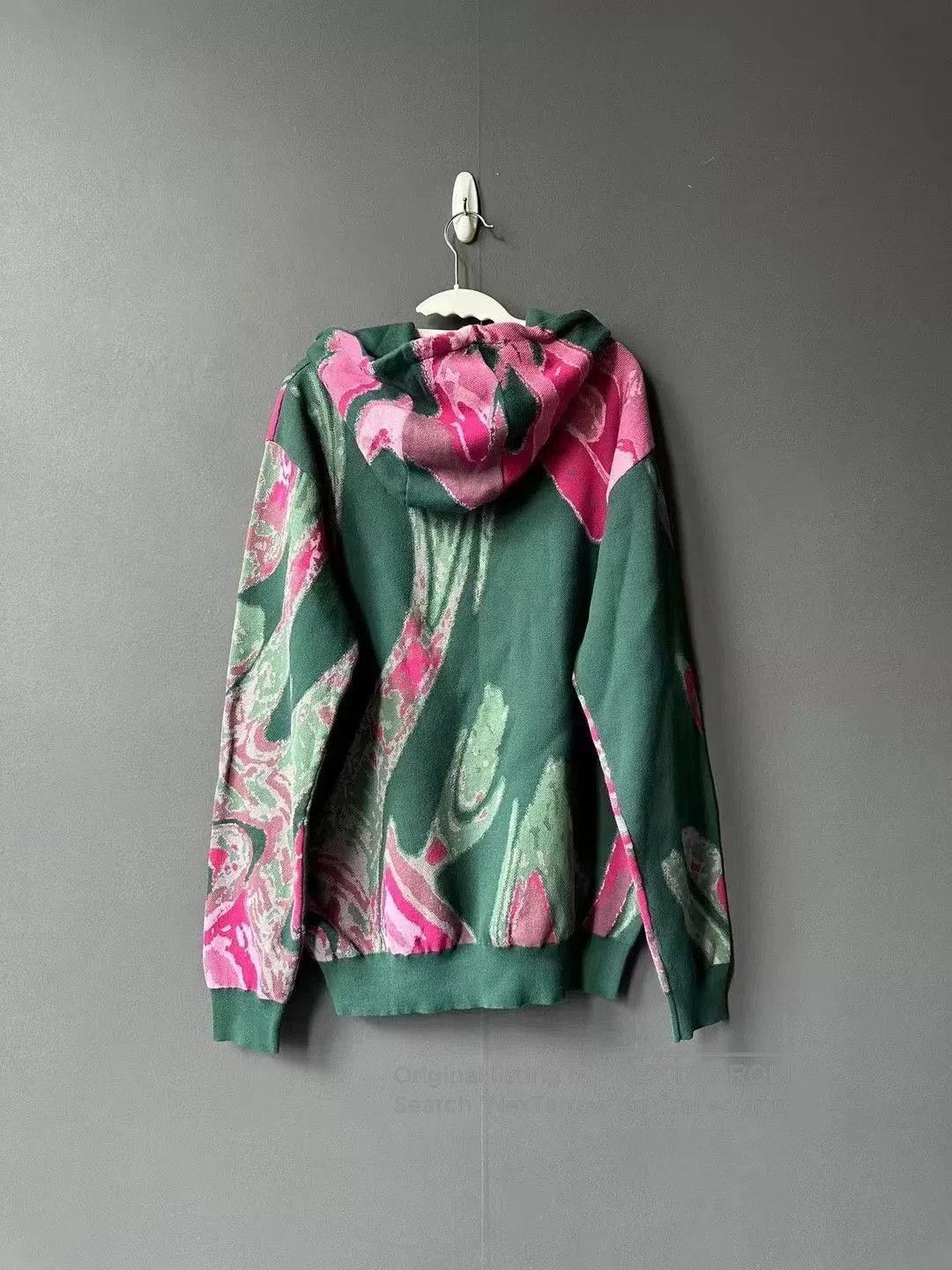 Louis Vuitton Louis Vuitton Green Swirl Knit Hoodie. Size US M / EU 48-50 / 2 - 2 Thumbnail