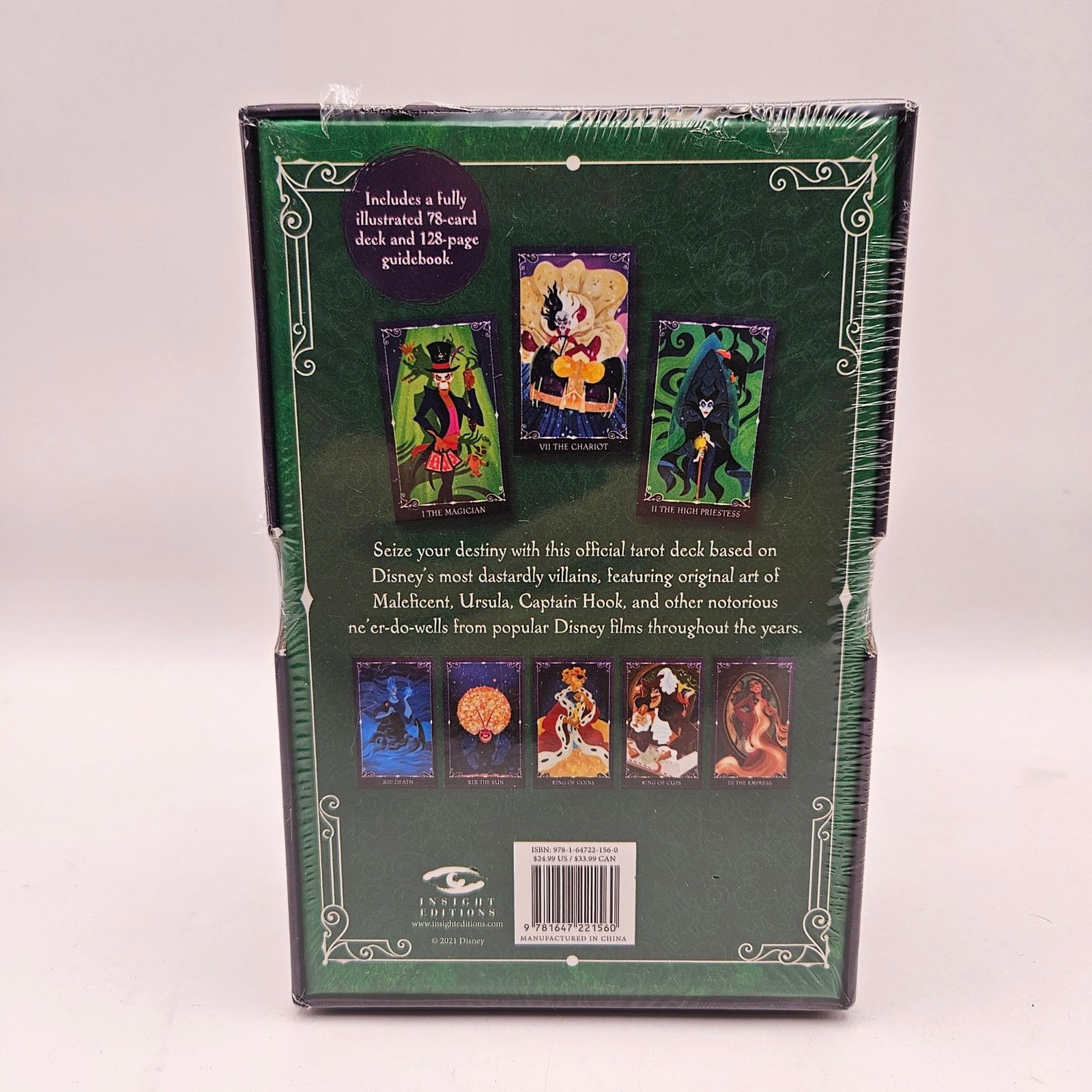 Disney DISNEY VILLAINS TAROT CARD DECK AND GUIDBOOK SET SEALED NWT Size ONE SIZE - 2 Thumbnail