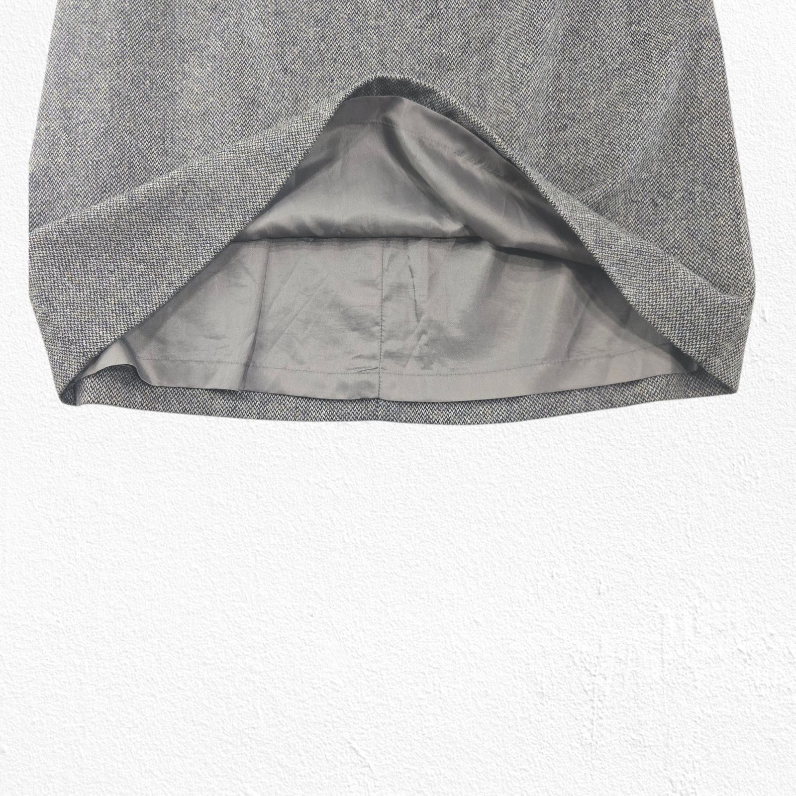 Eddie Bauer Y2K Eddie Bauer Wool Silk Blend Tweed Skirt Size 14 Size 36" / US 14 / IT 50 - 6 Thumbnail