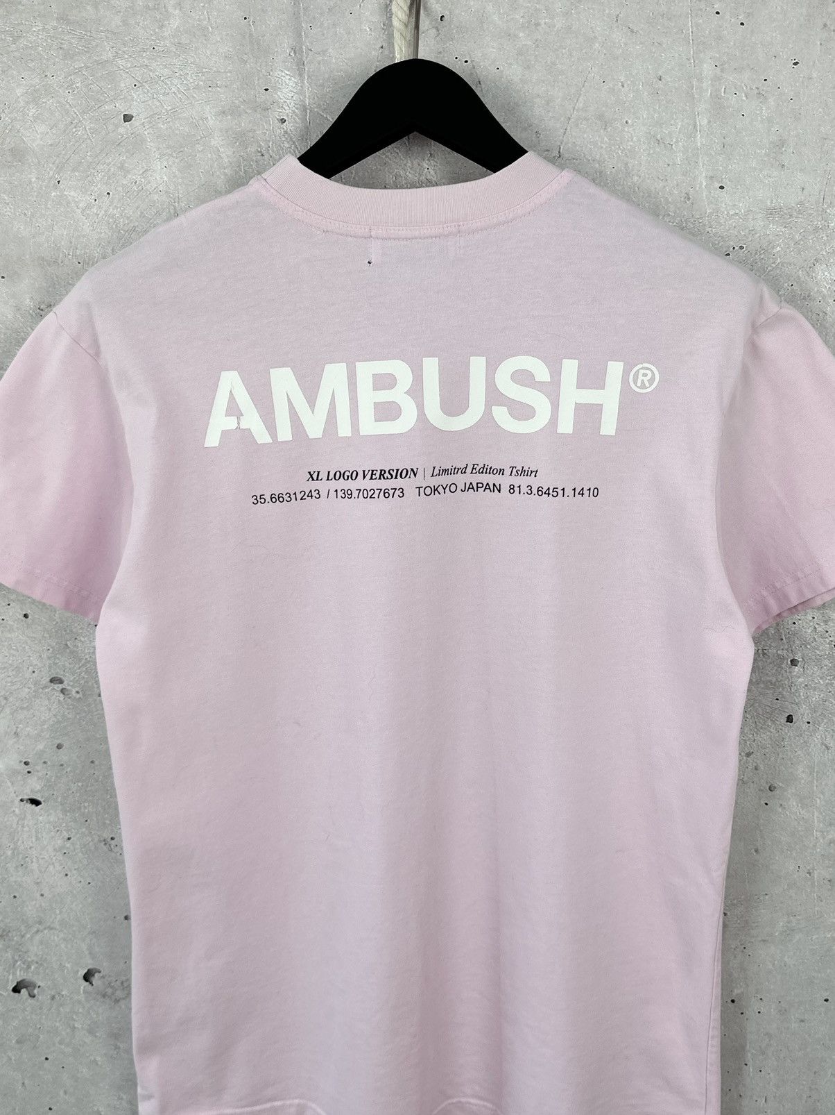 Ambush Design Ambush XL Logo Version Made in Japan Limited Edition T-shirt Size US M / EU 48-50 / 2 - 7 Thumbnail