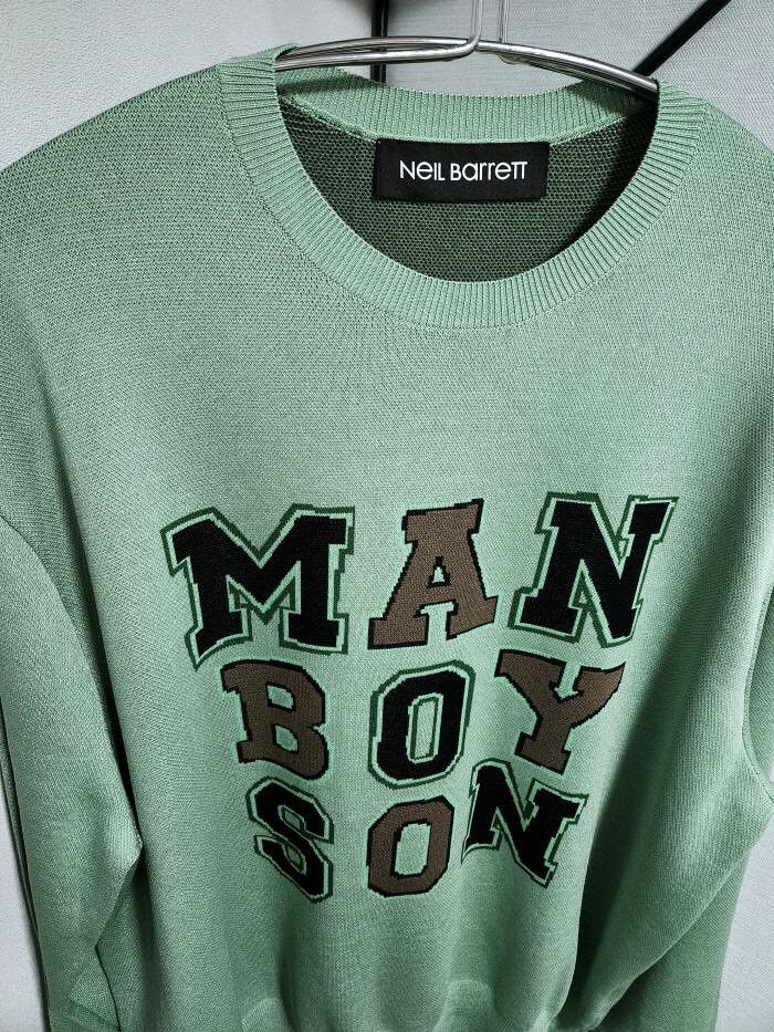 Neil Barrett Neil Barrett Man Boy Son Crewneck Sweater Size US S / EU 44-46 / 1 - 2 Thumbnail