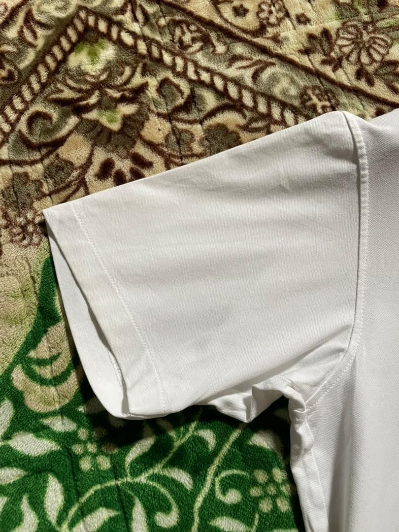 Jil Sander K6-17 J+ Jil Sander Uniqlo white Polo Tee Size US L / EU 52-54 / 3 - 6 Thumbnail