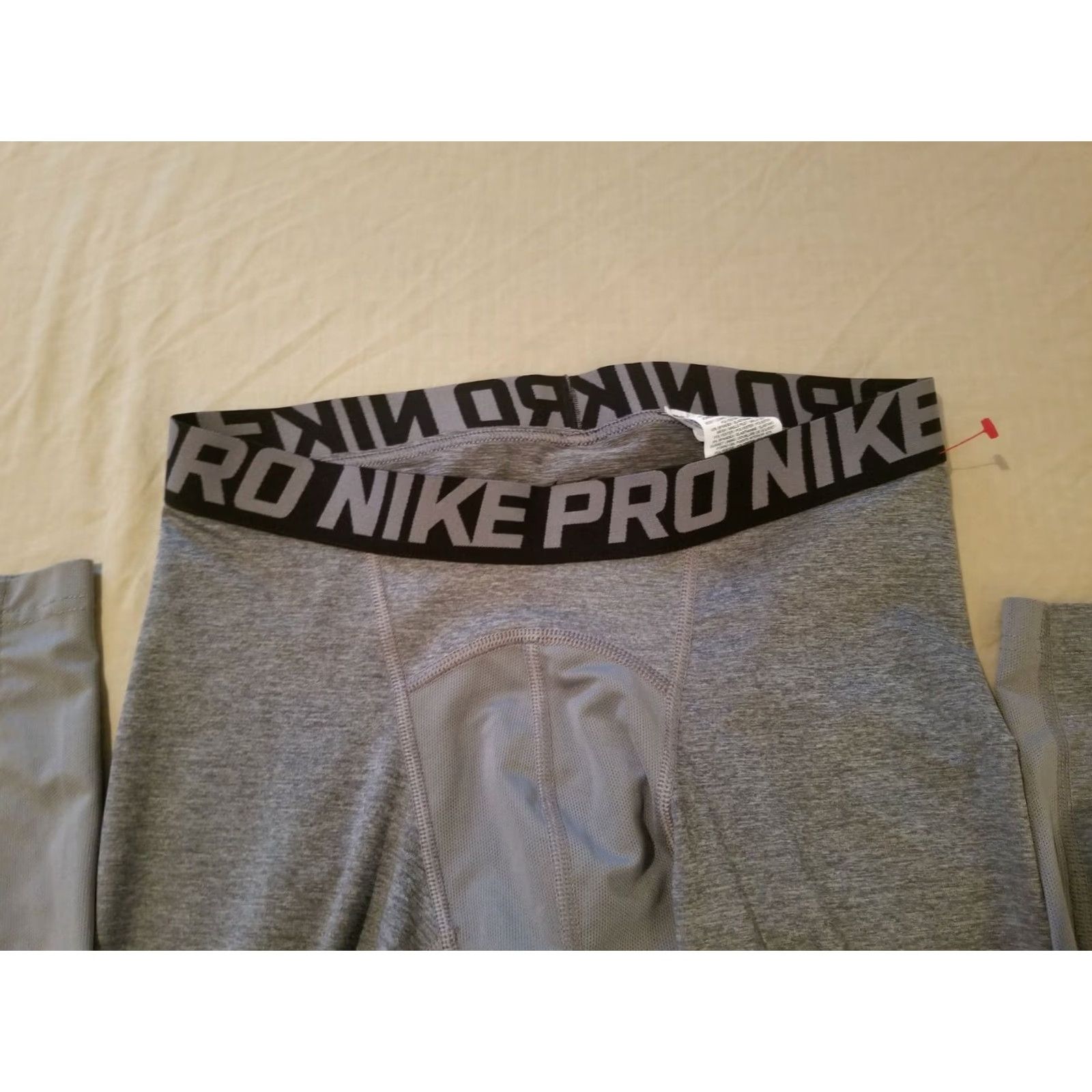 Nike Nike Pro Pants Mens Medium Gray Athletic Sweatpants Regular Size M Shirt? Size US 31 - 6 Thumbnail