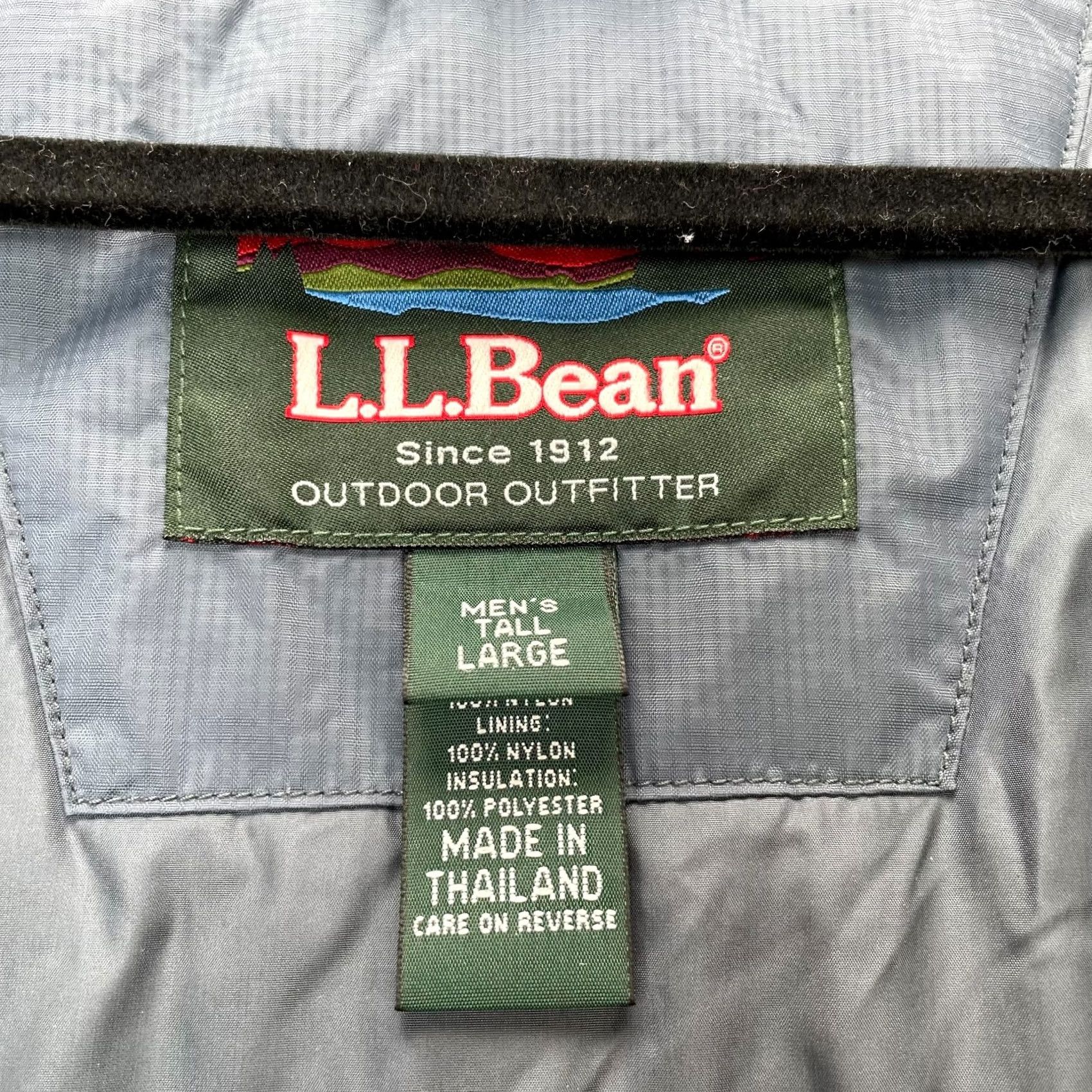Vintage VINTAGE LL Bean Jacket Mens Large Blue Primaloft Coat Nylon Pockets Full Zip 90s Outdoor USA Mens Size US L / EU 52-54 / 3 - 7 Thumbnail