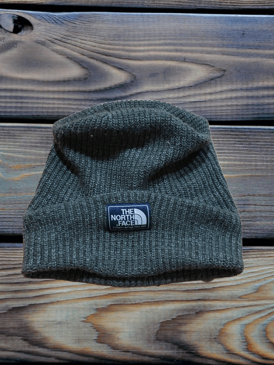 The North Face The North Face - TNF Logo Box Cuffed Beanie Hat Size ONE SIZE - 1 Thumbnail