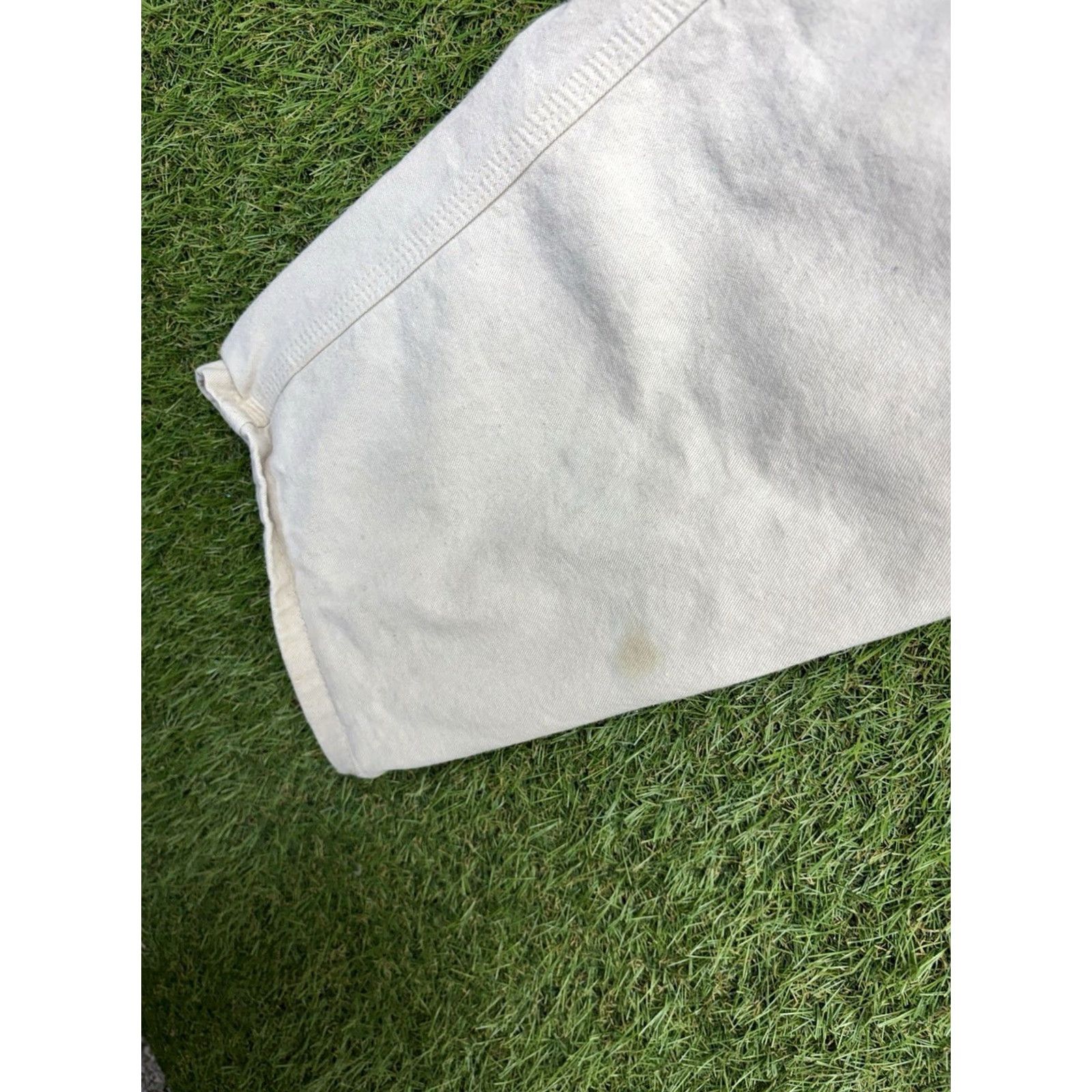 Carhartt Carhartt Pants Mens 32x32 Carpent­er/Painter Straight 5-Pocket Canvas Beige Workwear B04 USA Vintage No N/A Size US 32 / EU 48 - 7 Thumbnail