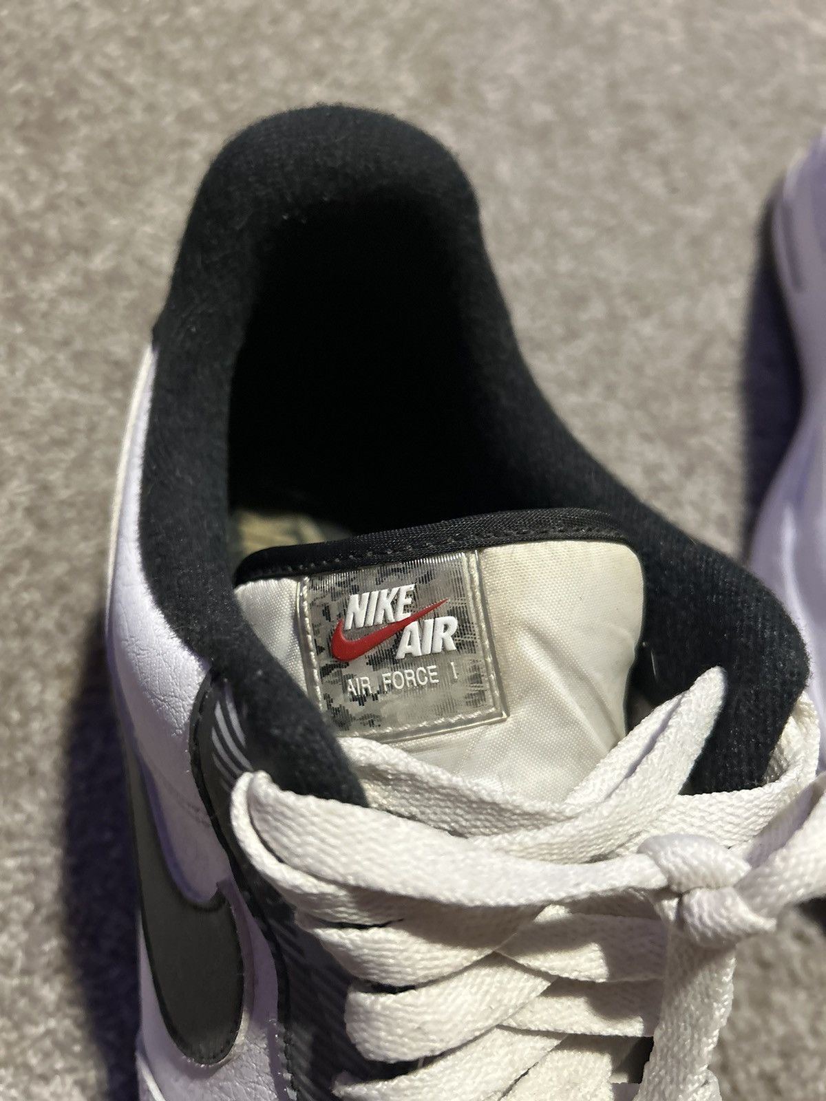 Nike Airforce 1 remix white Size US 12.5 / EU 45-46 - 6 Thumbnail