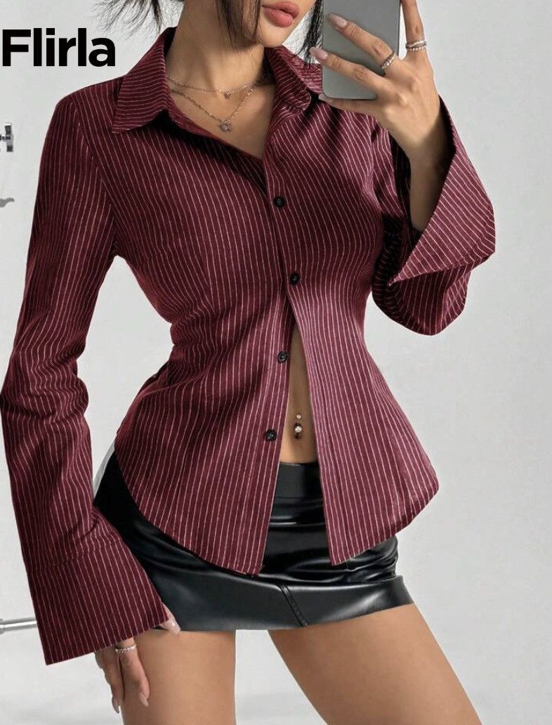 Shein Sexy Red long sleeve Size M / US 6-8 / IT 42-44 - 1 Thumbnail
