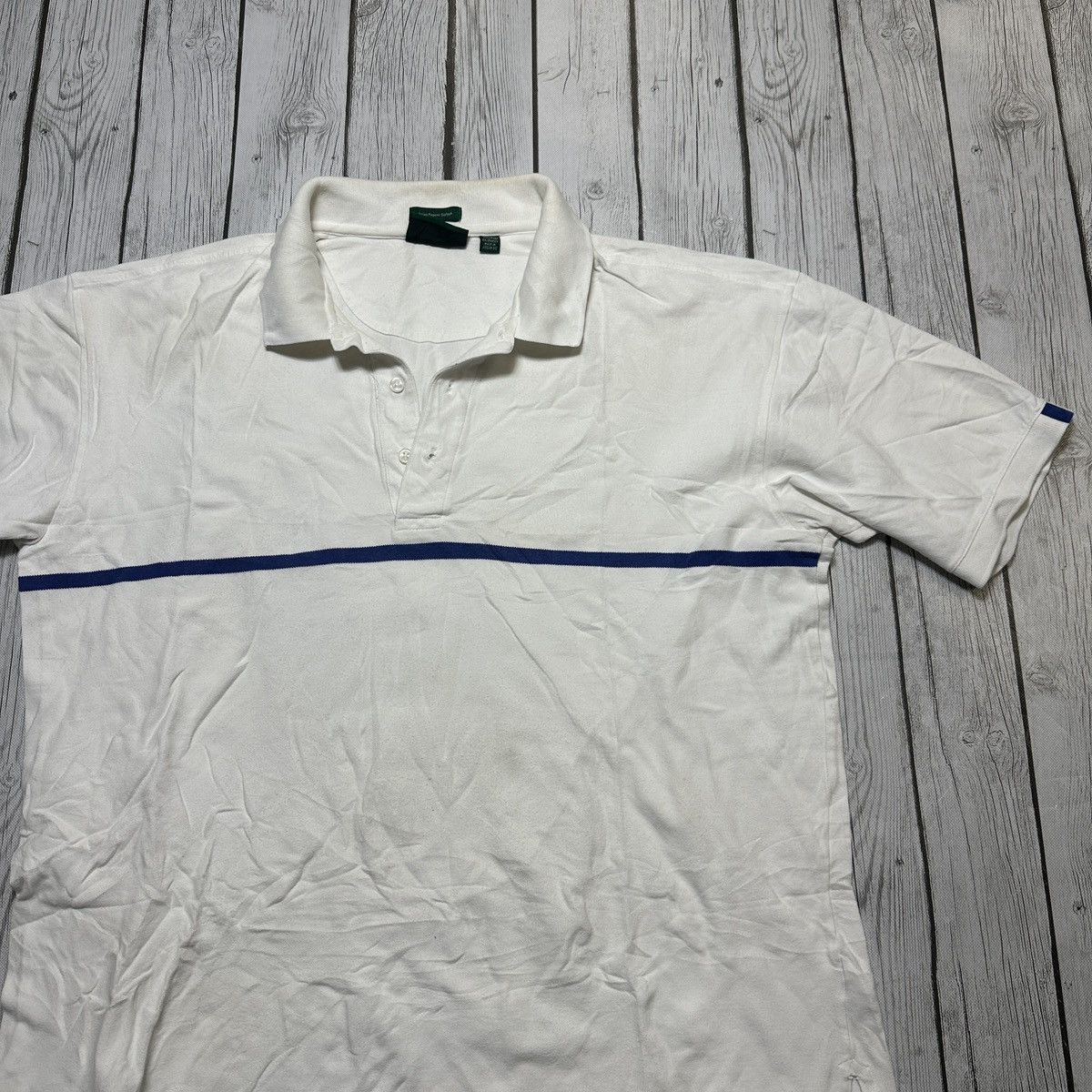 Vintage Vintage Outer Banks polo shirt Size US XL / EU 56 / 4 - 3 Thumbnail