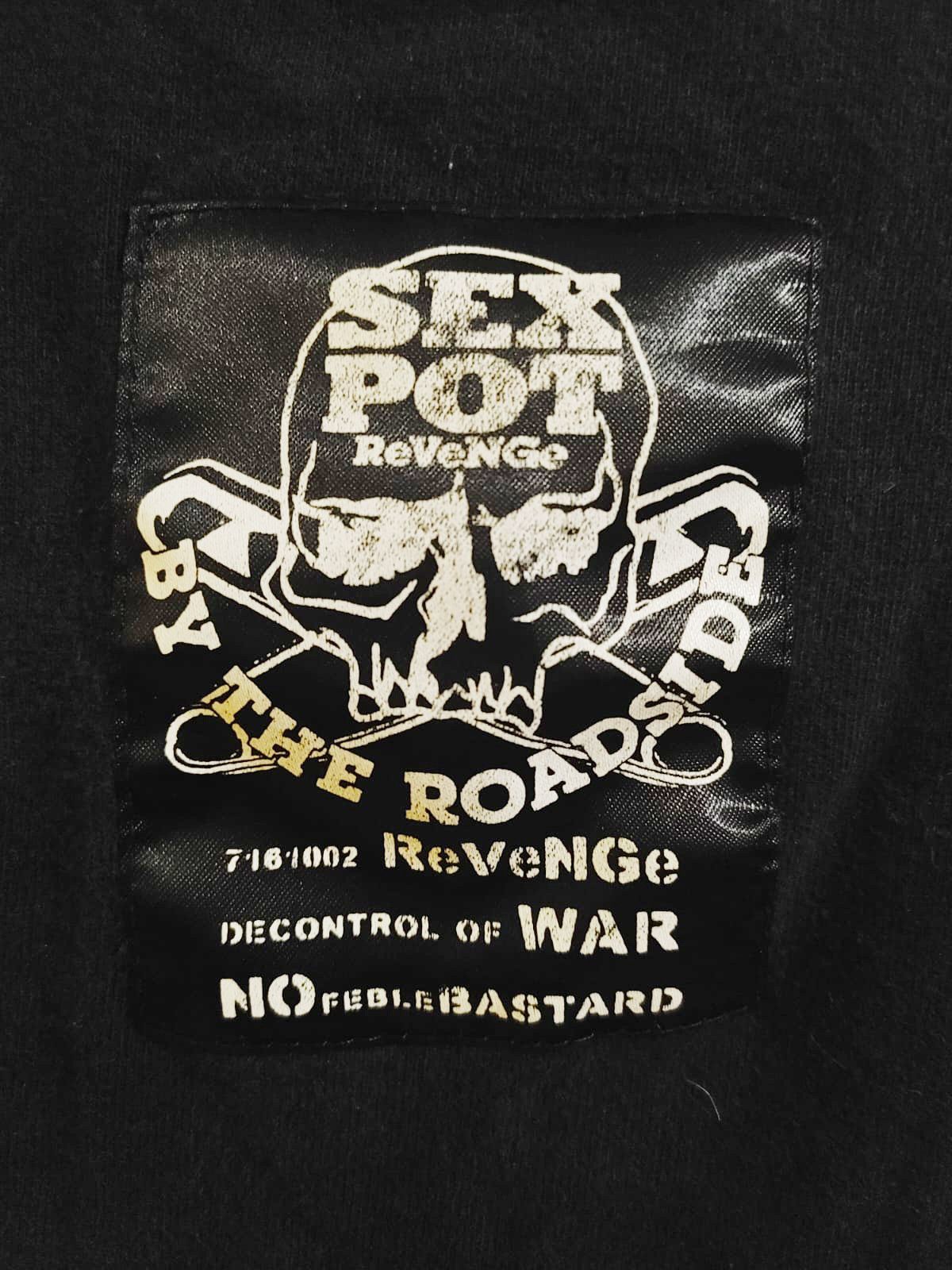 Japanese Brand SEX POT ReVeNGe Vintage T-Shirt Size US M / EU 48-50 / 2 - 4 Thumbnail
