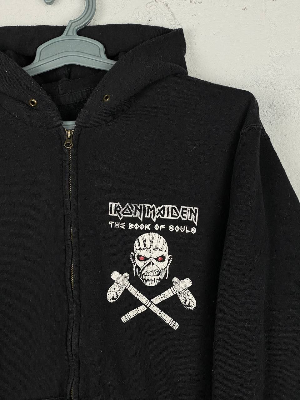 Band Tees Iron Maiden The Book Of Souls Zip hoodie Faded Trooper Size US M / EU 48-50 / 2 - 4 Thumbnail