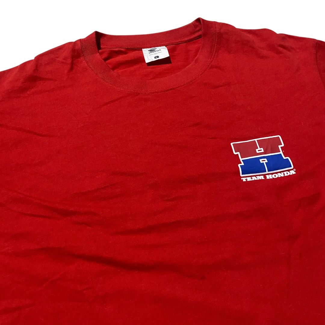 Honda GU honda racing team red tee Size US L / EU 52-54 / 3 - 3 Thumbnail