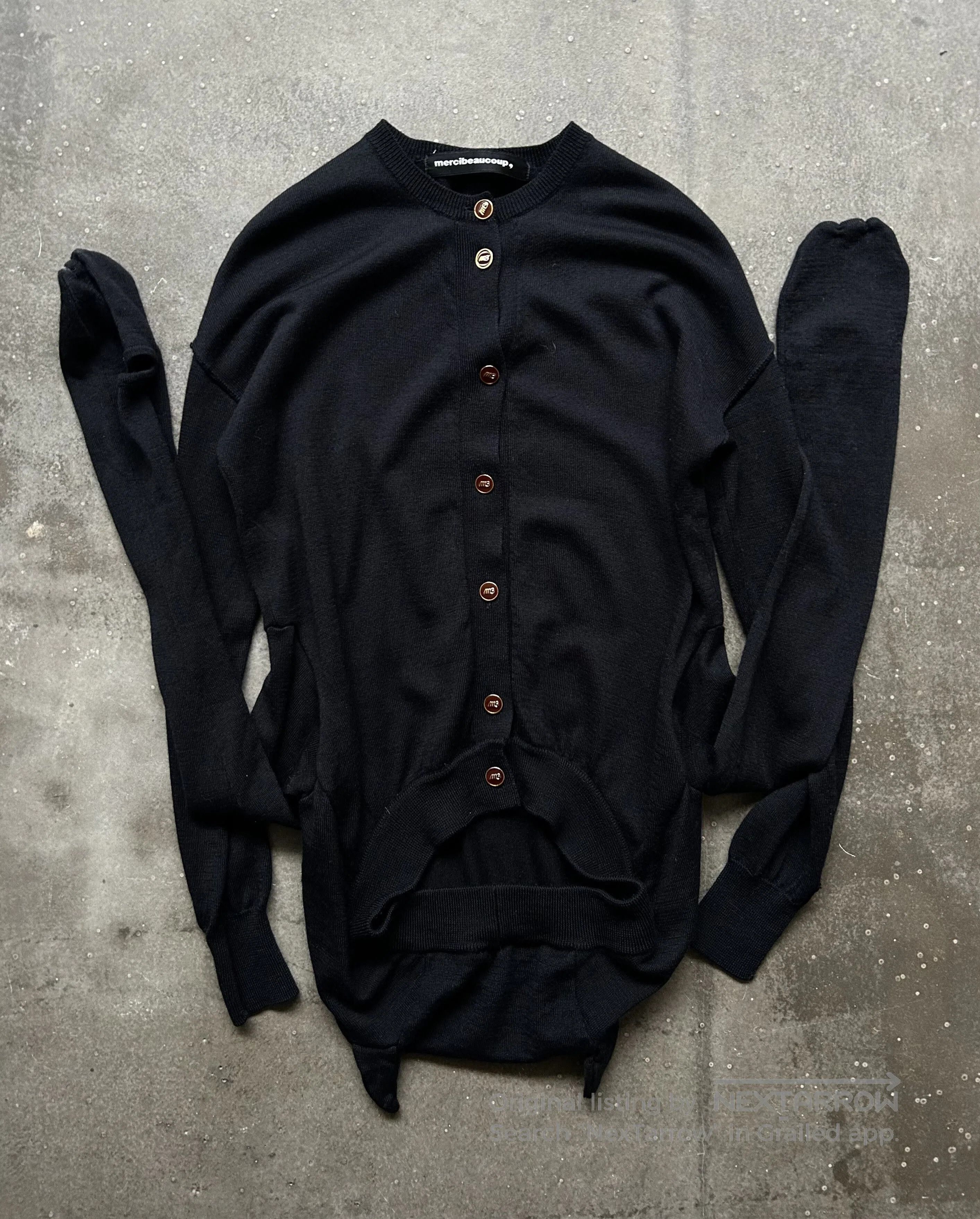 mercibeaucoup mercibeaucoup dual wear cardigan. Size US M / EU 48-50 / 2 - 3 Thumbnail