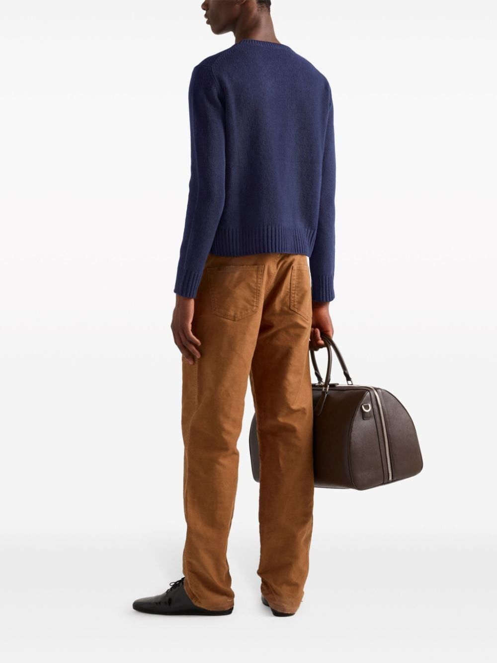 Prada o1bcso1str1025 Denim Pants in Brown Size US 32 / EU 48 - 3 Thumbnail