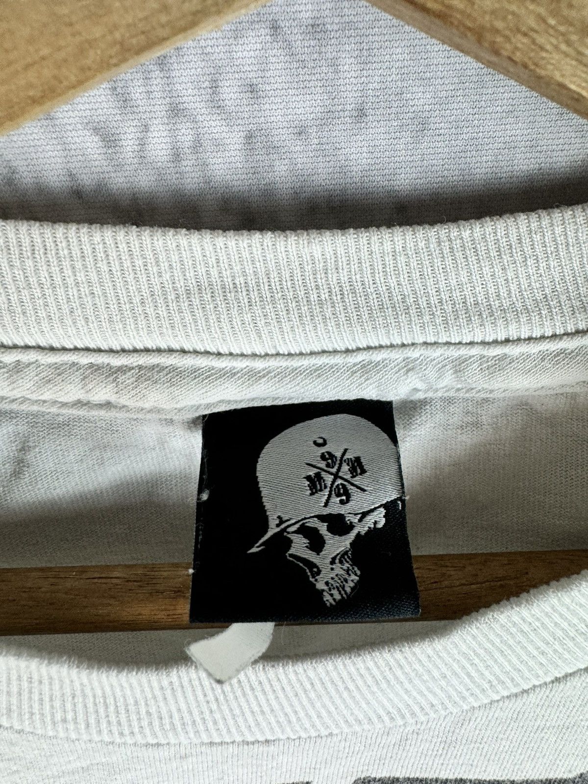 Metal Mulisha Crazy Y2K Metal Mulisha Shoulder Skull Graphic Tee Size US L / EU 52-54 / 3 - 3 Thumbnail