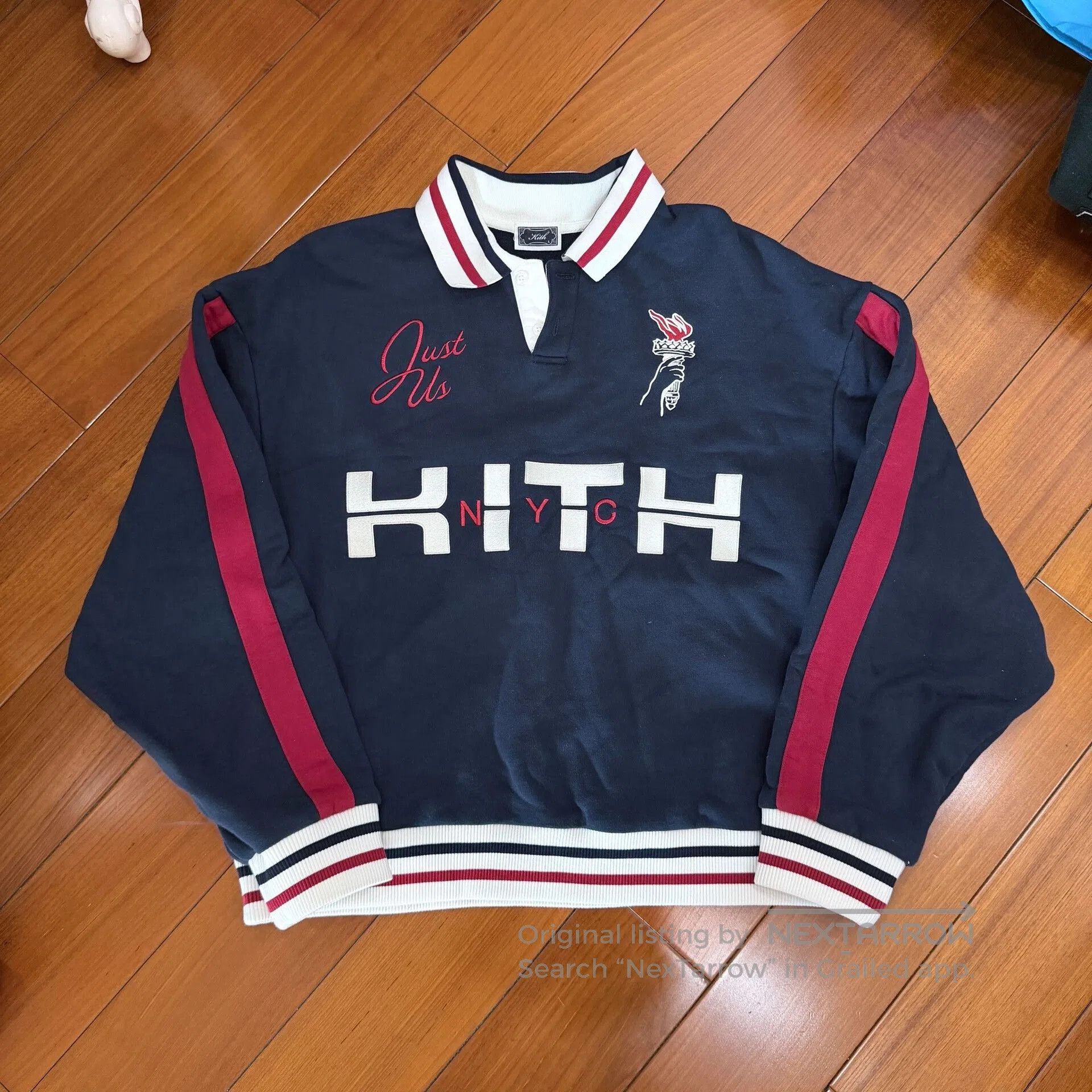 Kith KITH Retro Nelson Collared Sweatshirt. Size US L / EU 52-54 / 3 - 1 Thumbnail