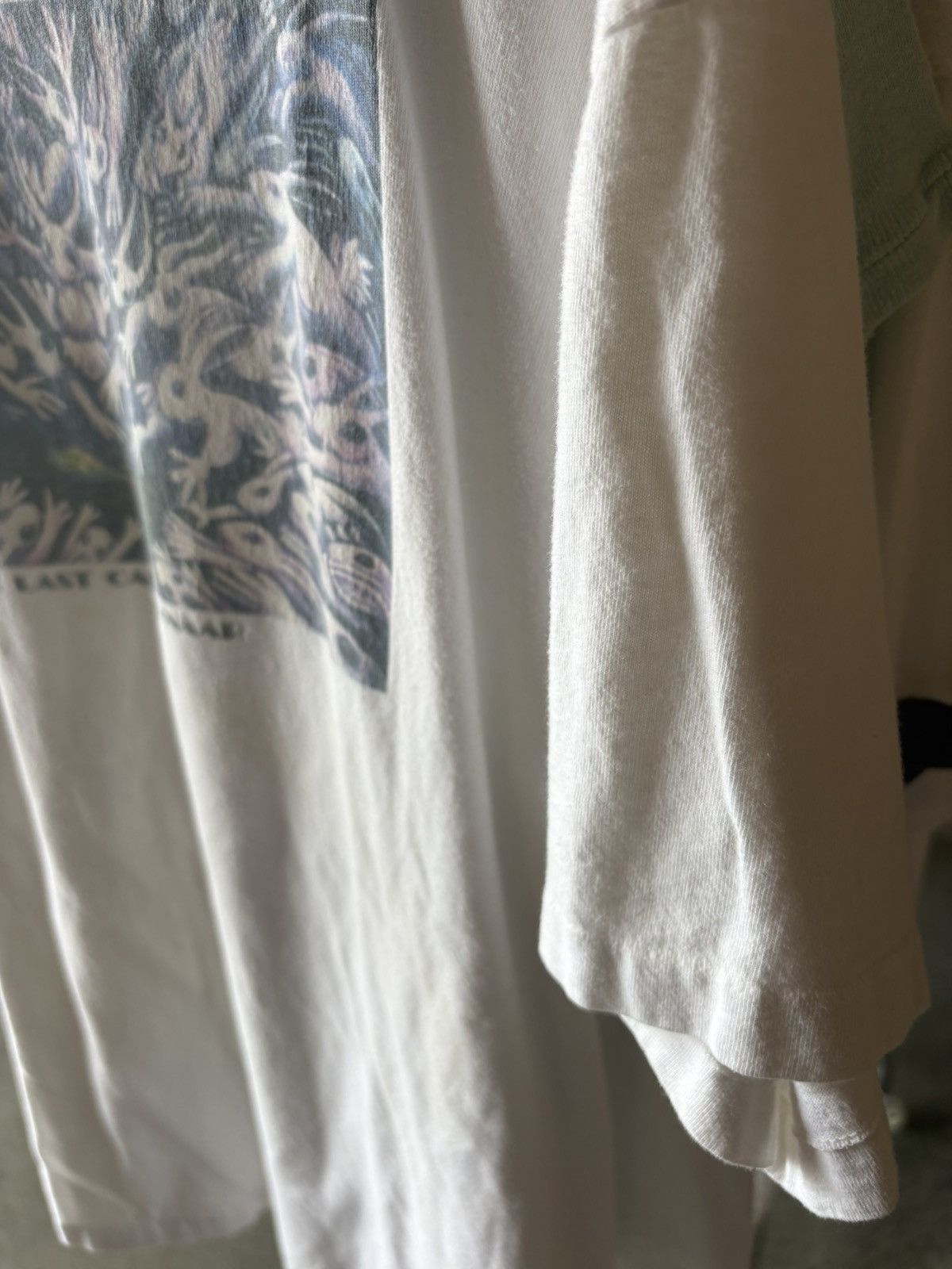 Vintage Vintage 1990’s Bunny Alien T-Shirt Size US XL / EU 56 / 4 - 3 Thumbnail