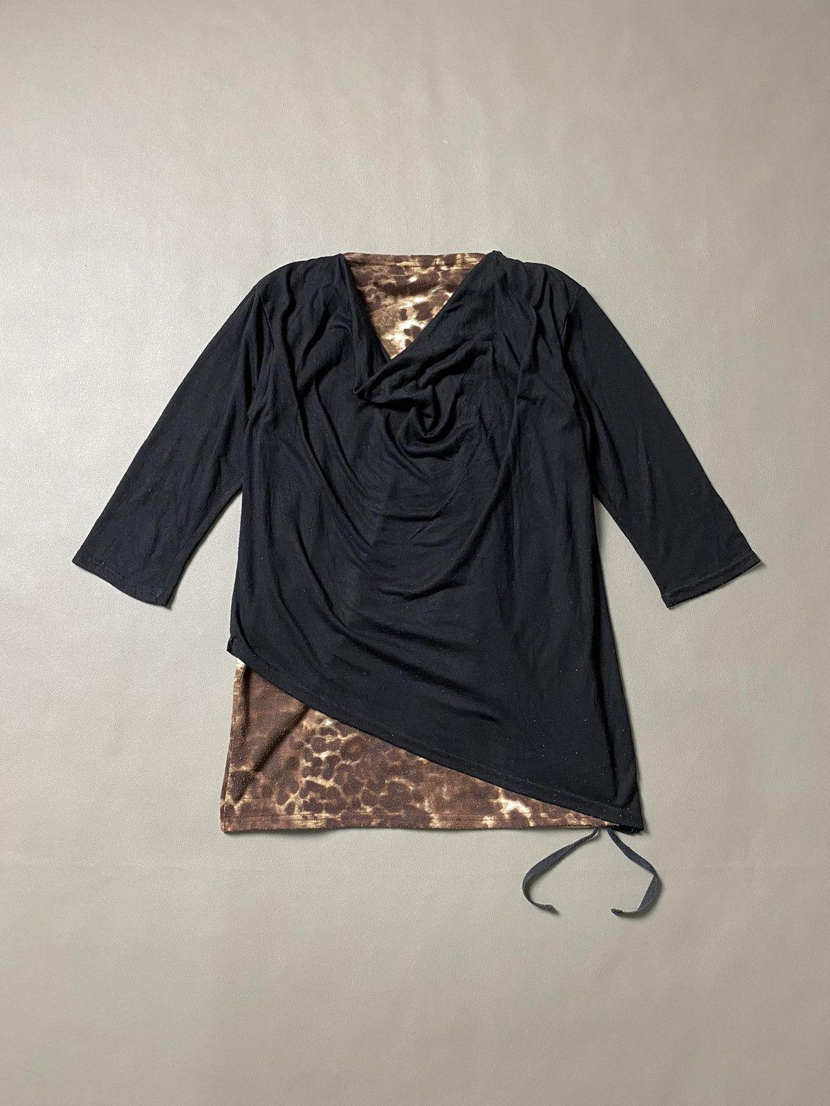 14th Addiction × Japanese Brand × KMRii Gothic Japanese Double Layer Asymmetrical Tshirt Size US M / EU 48-50 / 2 - 4 Thumbnail