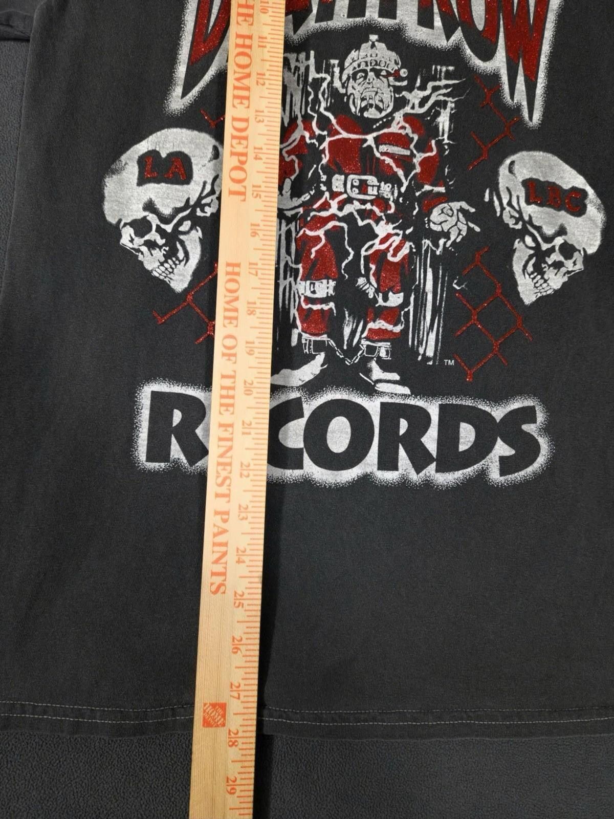 Death Row Records Death Row Records The Untouchable Ripple Black Vintage M #2 Size US M / EU 48-50 / 2 - 3 Thumbnail