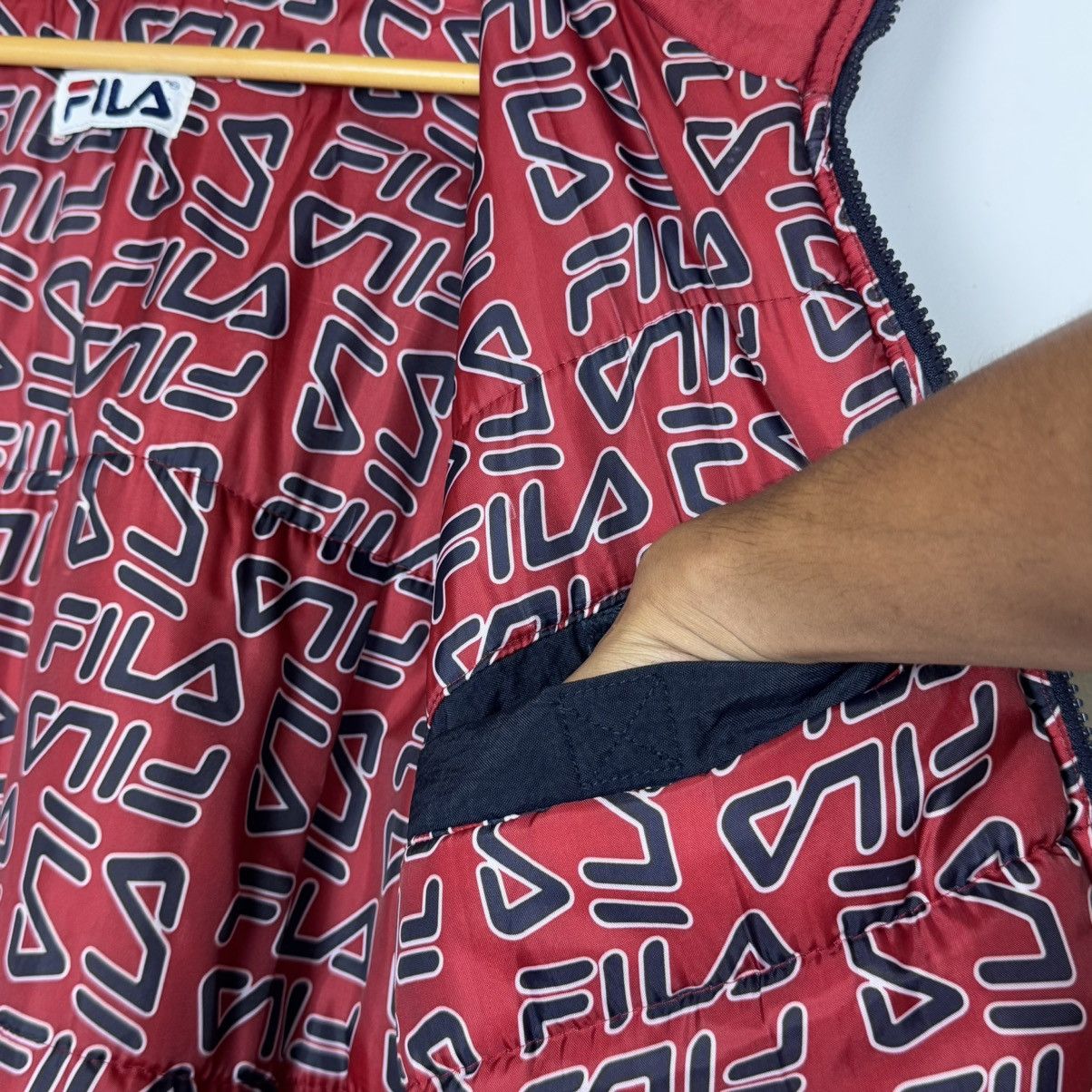Fila Fila Big Logo Light Jacket Size US S / EU 44-46 / 1 - 15 Thumbnail