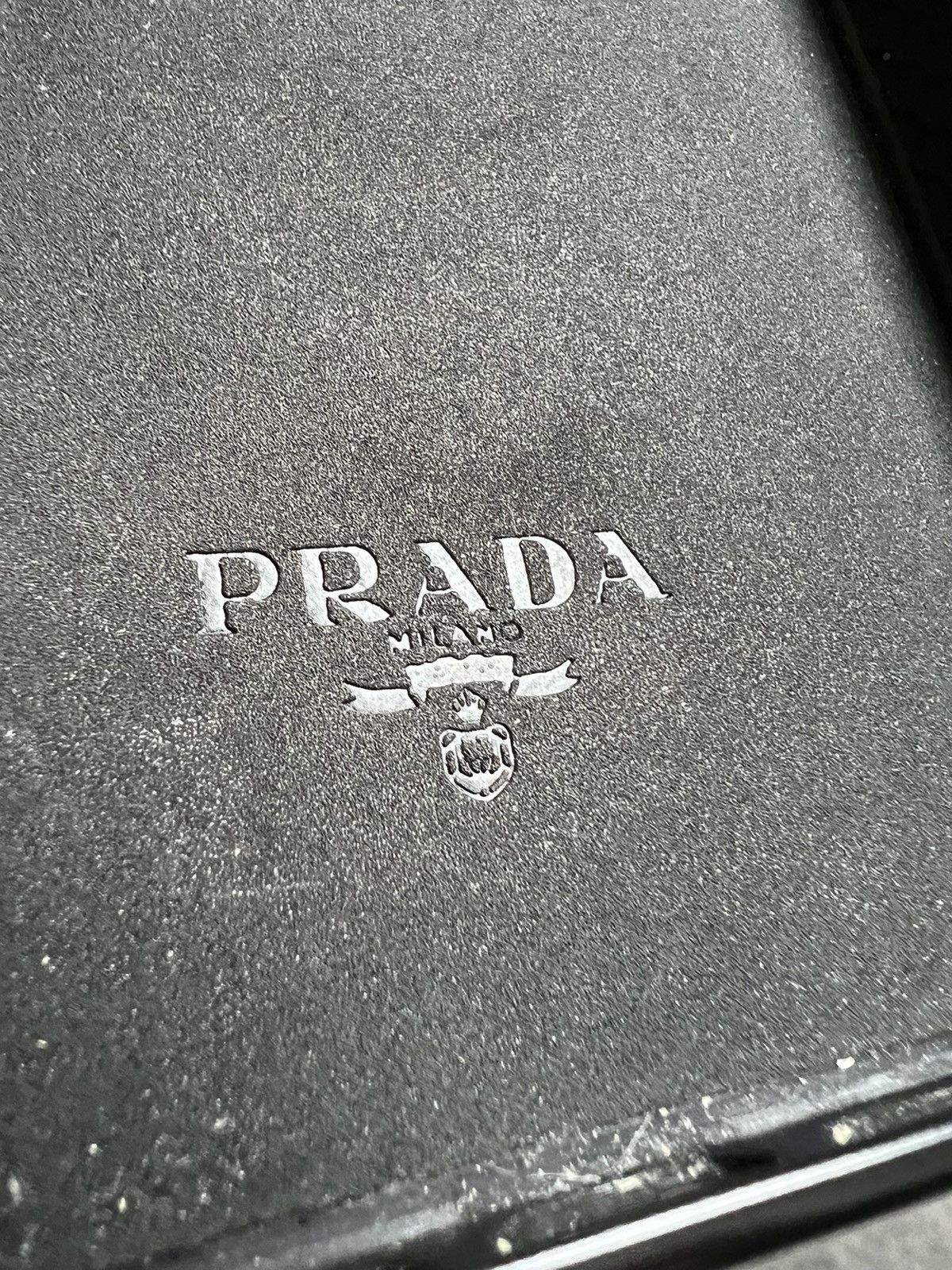 Prada Prada Saffiano logo IPhone 13 pro max case Size ONE SIZE - 11 Thumbnail