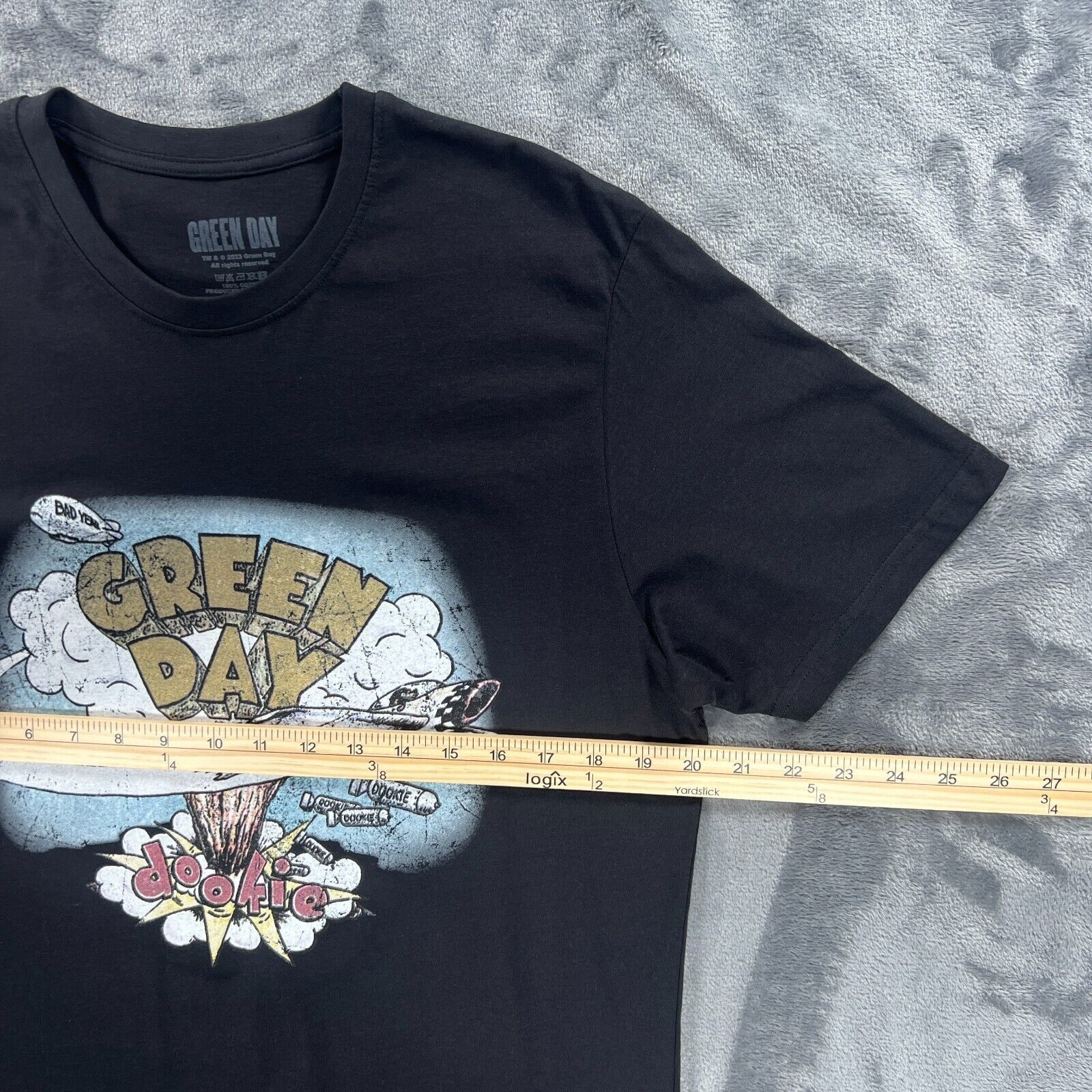 Other Green Day T Shirt Men M Black Dookie Album Cover Graphic Pri Size US M / EU 48-50 / 2 - 5 Thumbnail