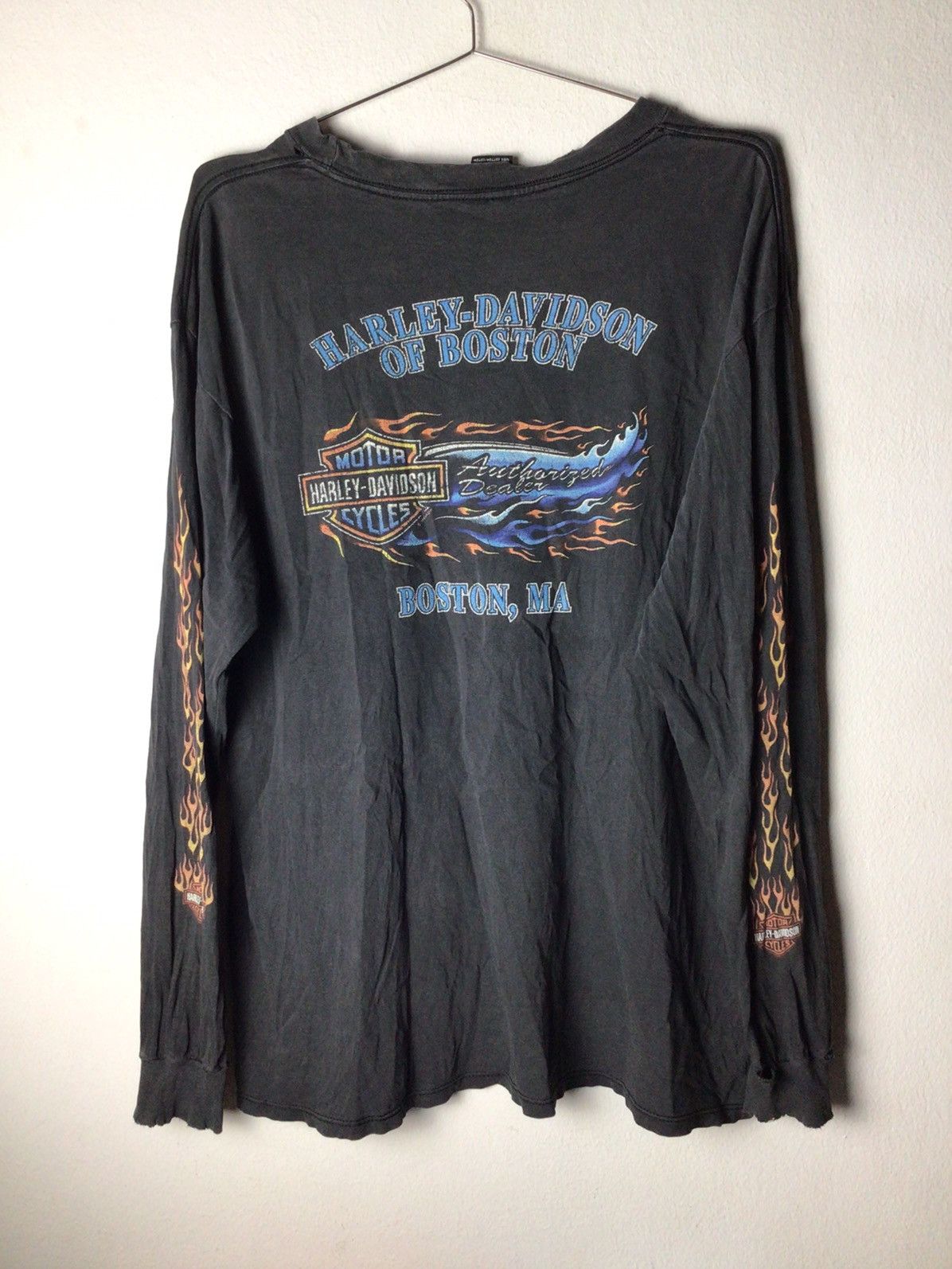 Band Tees × Harley Davidson Harley Davison 00's LS Size US XL / EU 56 / 4 - 4 Thumbnail