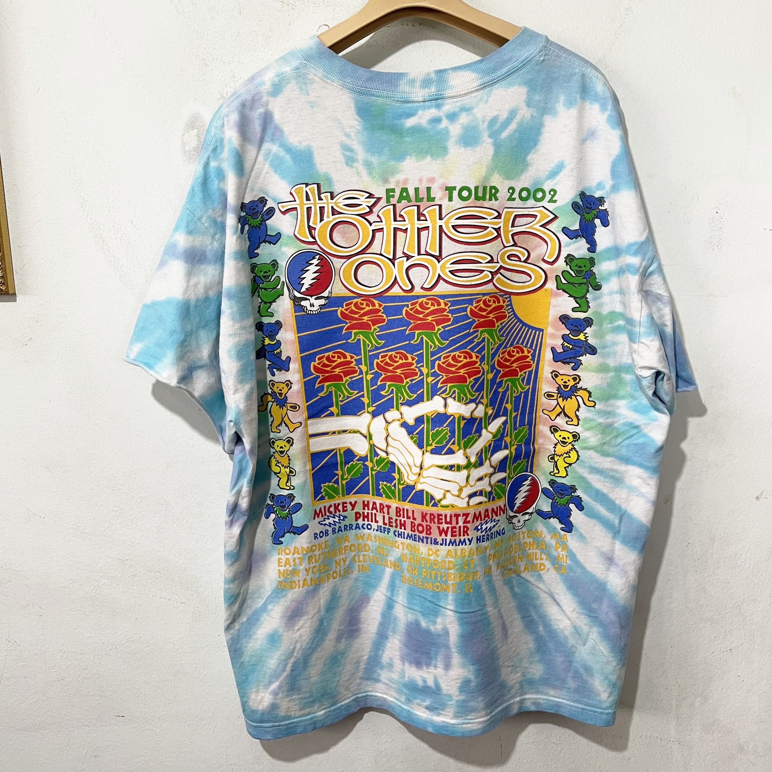 Grateful Dead Vintage 2002 The Other Ones Fall Tour T-Shirt Size US L / EU 52-54 / 3 - 3 Thumbnail