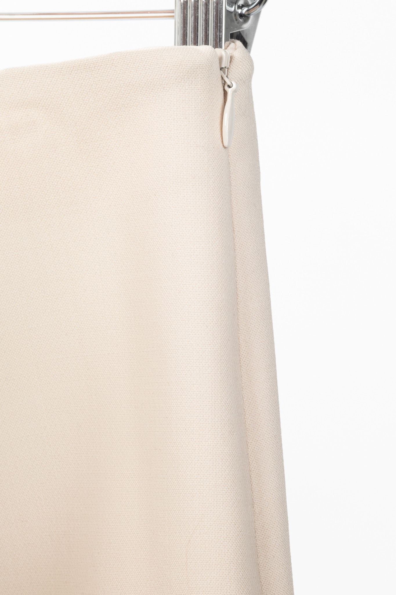 The Row The Row Nude Wool-Twill Topstitched Ankle-Length Pants Size 27" / US 4 / IT 40 - 6 Thumbnail