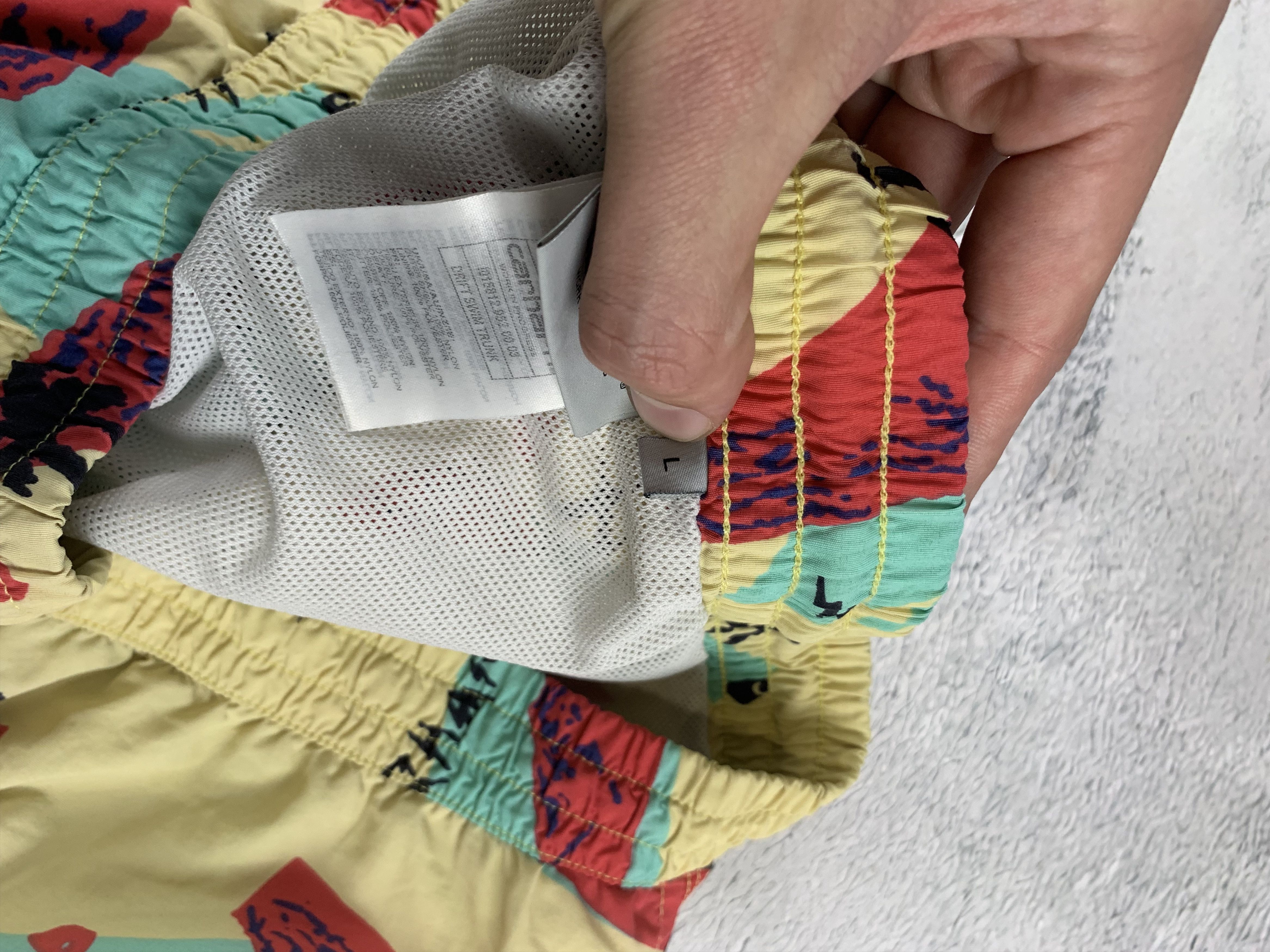 Carhartt × Japanese Brand × Vintage Vintage Carhartt Nylon shorts Monogram big logo Y2K Size US 34 / EU 50 - 9 Thumbnail
