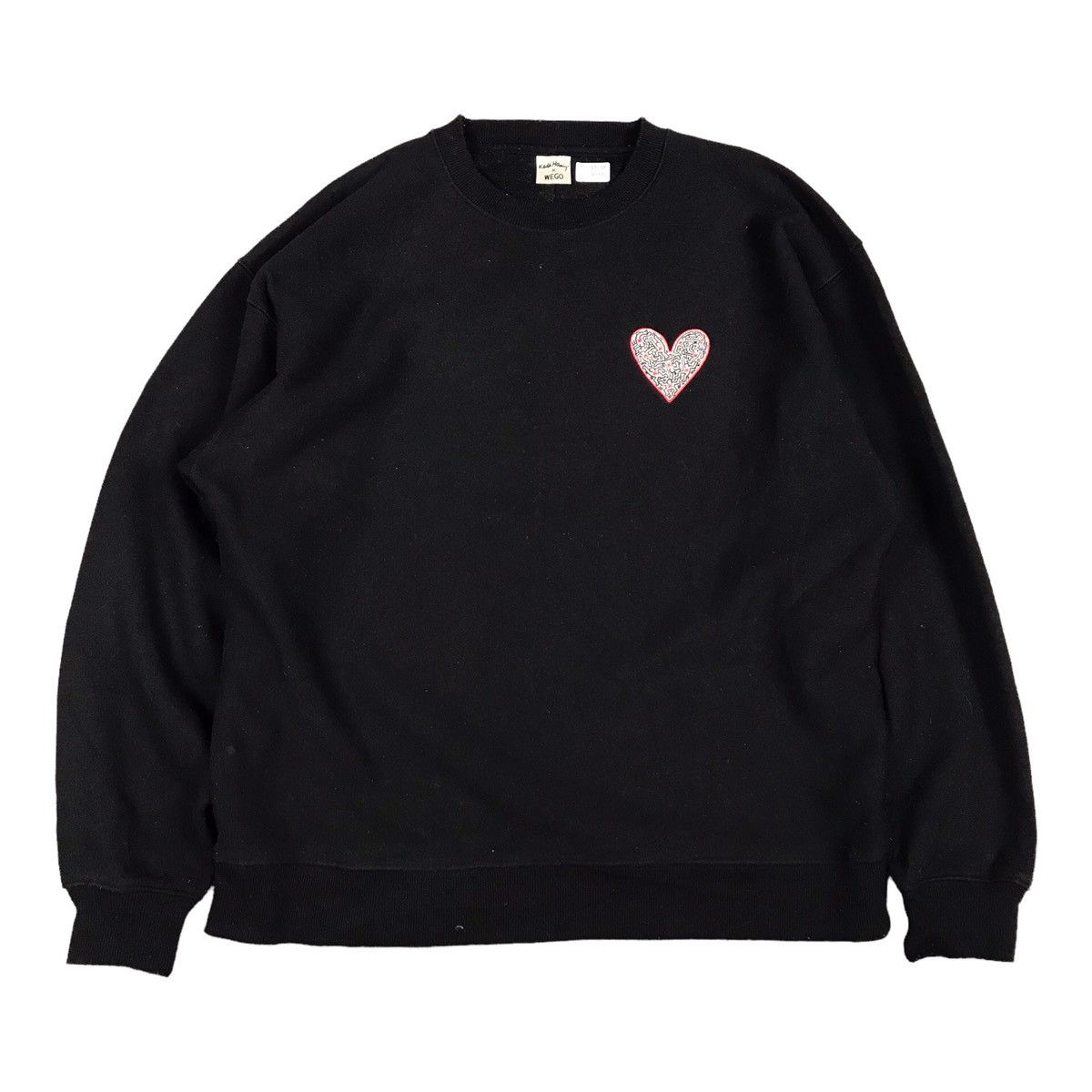 Japanese Brand × Keith Haring KEITH HARING X WEGO LOVE DESIGN SWEATSHIRT Size US M / EU 48-50 / 2 - 1 Thumbnail