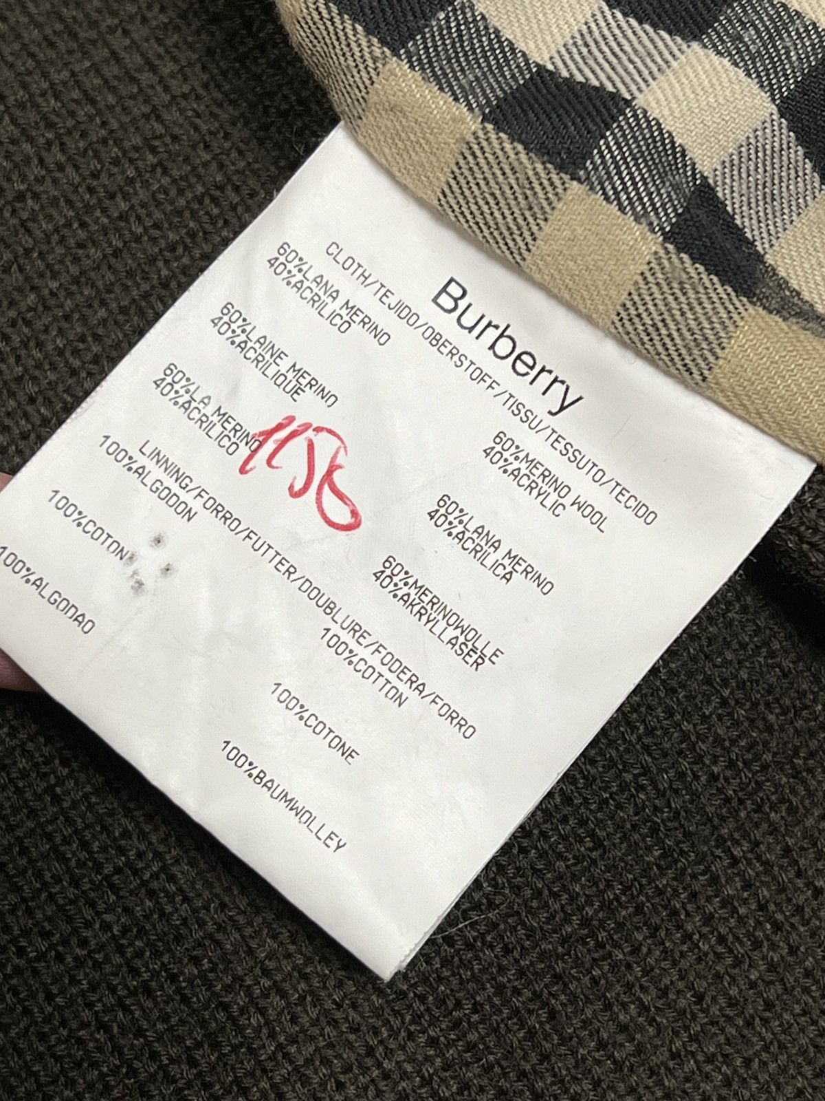 Burberry Burberry brown luxury men’s jacket Size US XL / EU 56 / 4 - 10 Thumbnail