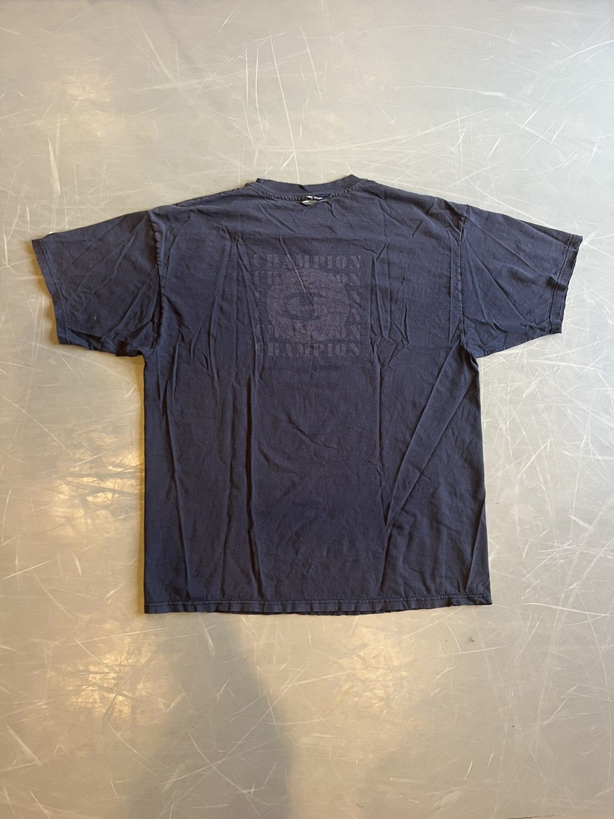 Champion Vintage Champion Logo Stack T-Shirt Size US L / EU 52-54 / 3 - 3 Thumbnail