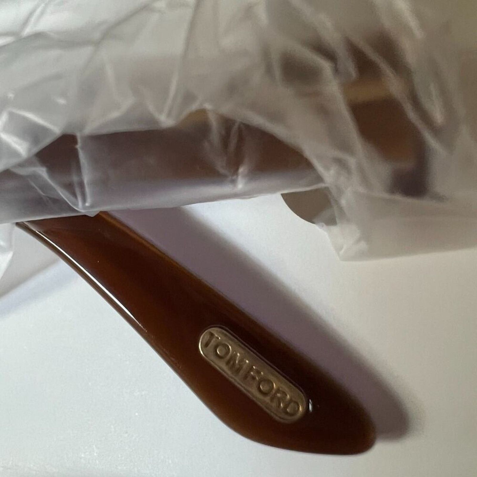 Tom Ford TOM FORD Dark Brown & Purple Rectangle Eyeglasses 54-16-135 Size ONE SIZE - 9 Thumbnail